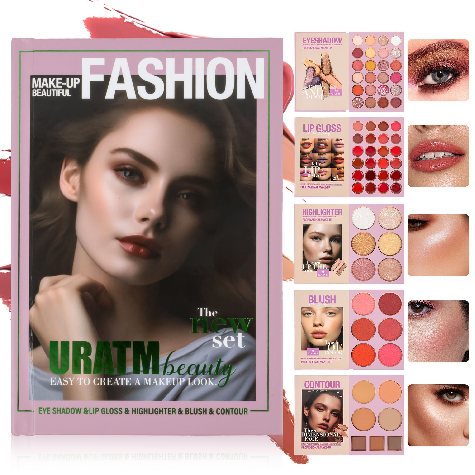 67 Shades Professional Makeup Book Palette - Full Face Makeup Set For Daily & Party Looks - Grace & Grit Boutique