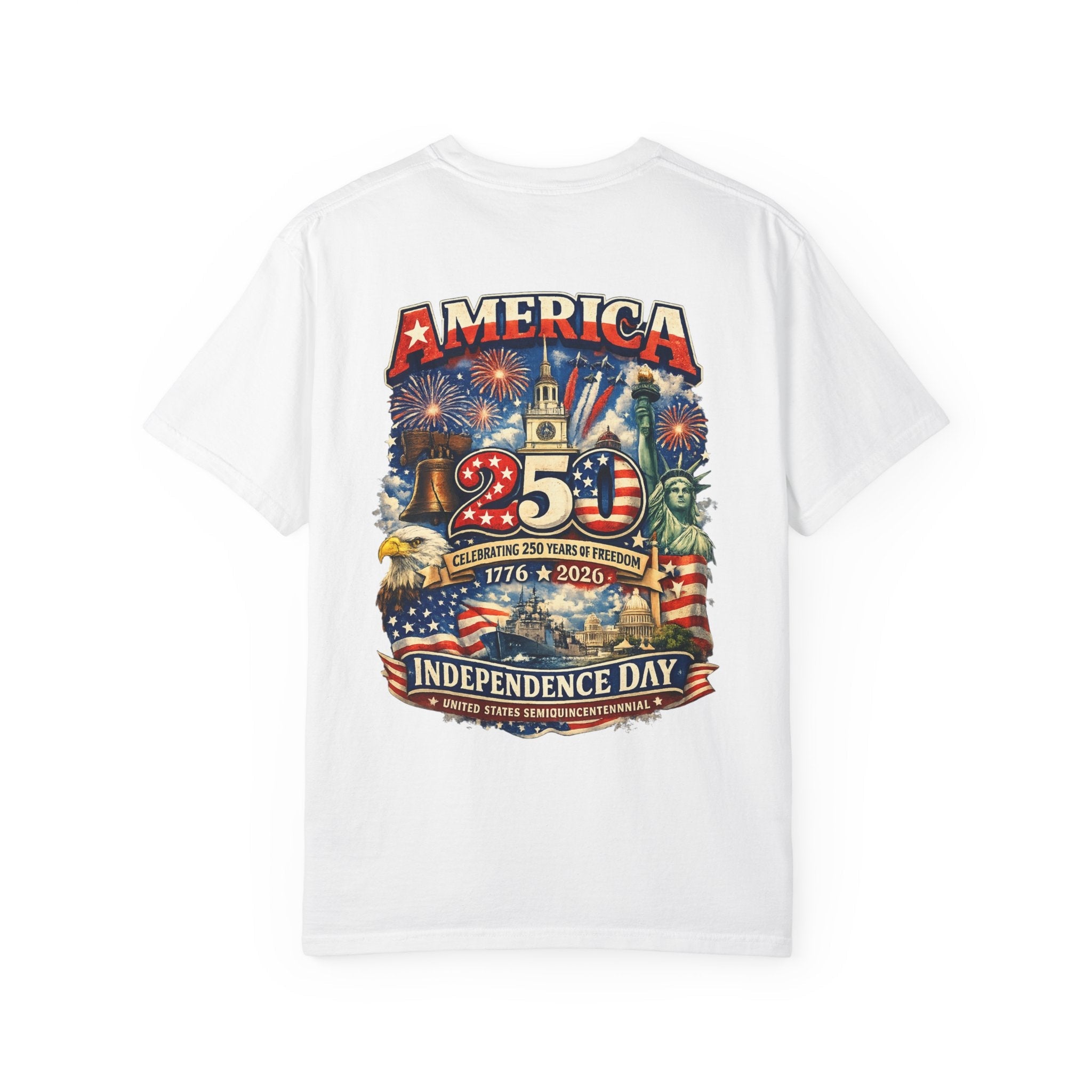 America’s 250th Birthday Patriotic T-Shirt - Grace & Grit Boutique
