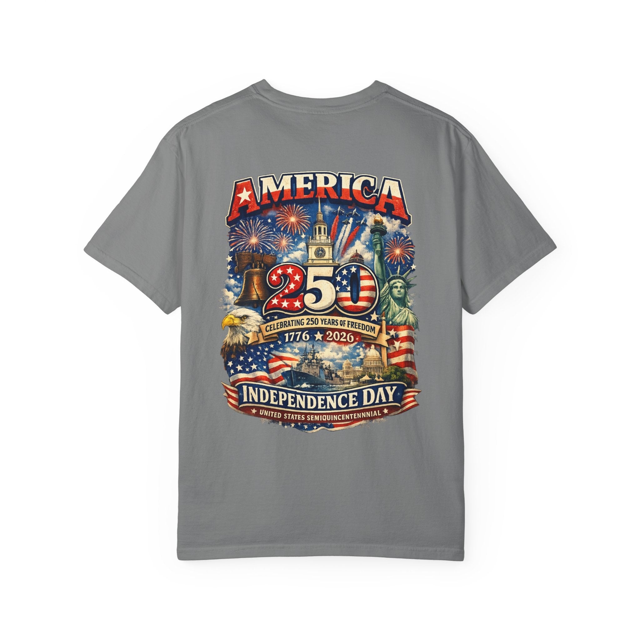America’s 250th Birthday Patriotic T-Shirt - Grace & Grit Boutique