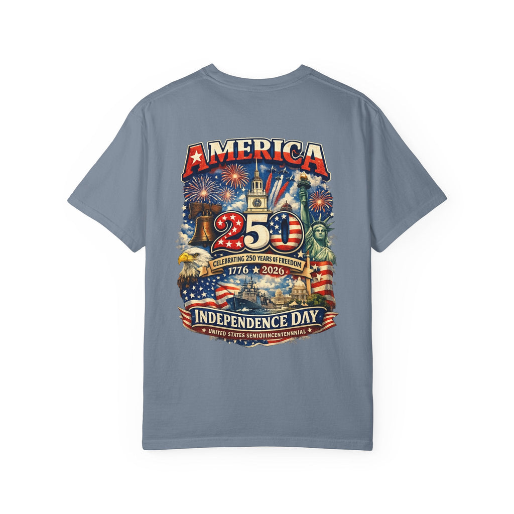 America’s 250th Birthday Patriotic T-Shirt - Grace & Grit Boutique
