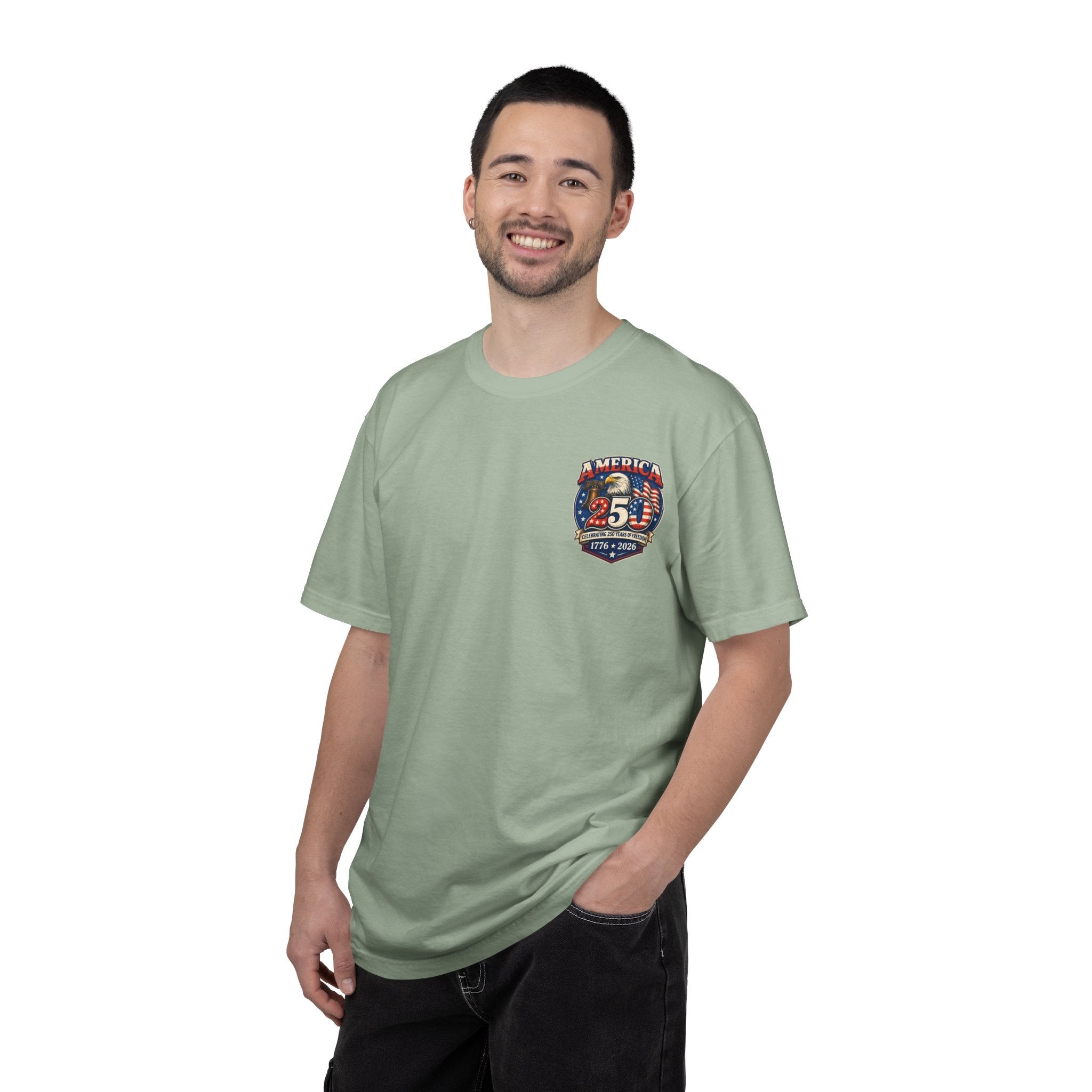 America’s 250th Birthday Patriotic T-Shirt - Grace & Grit Boutique