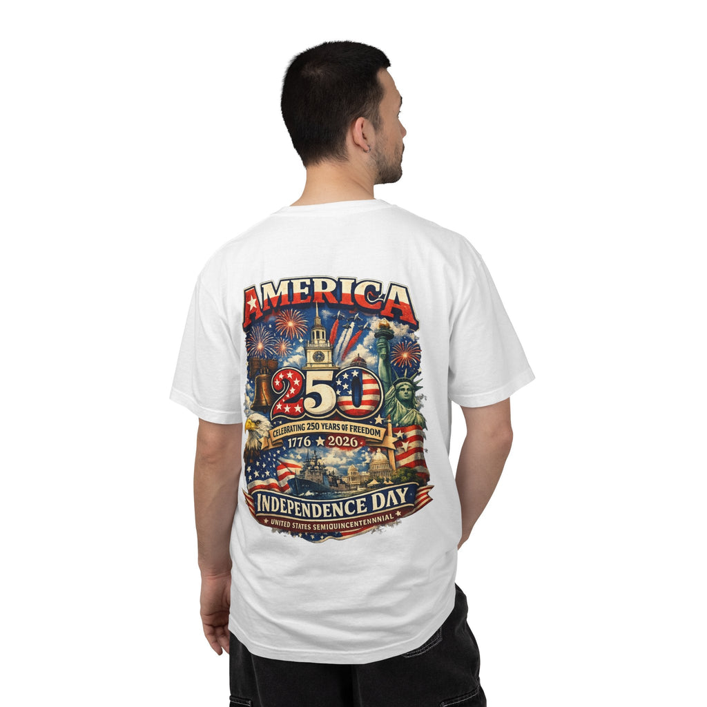 America’s 250th Birthday Patriotic T-Shirt - Grace & Grit Boutique