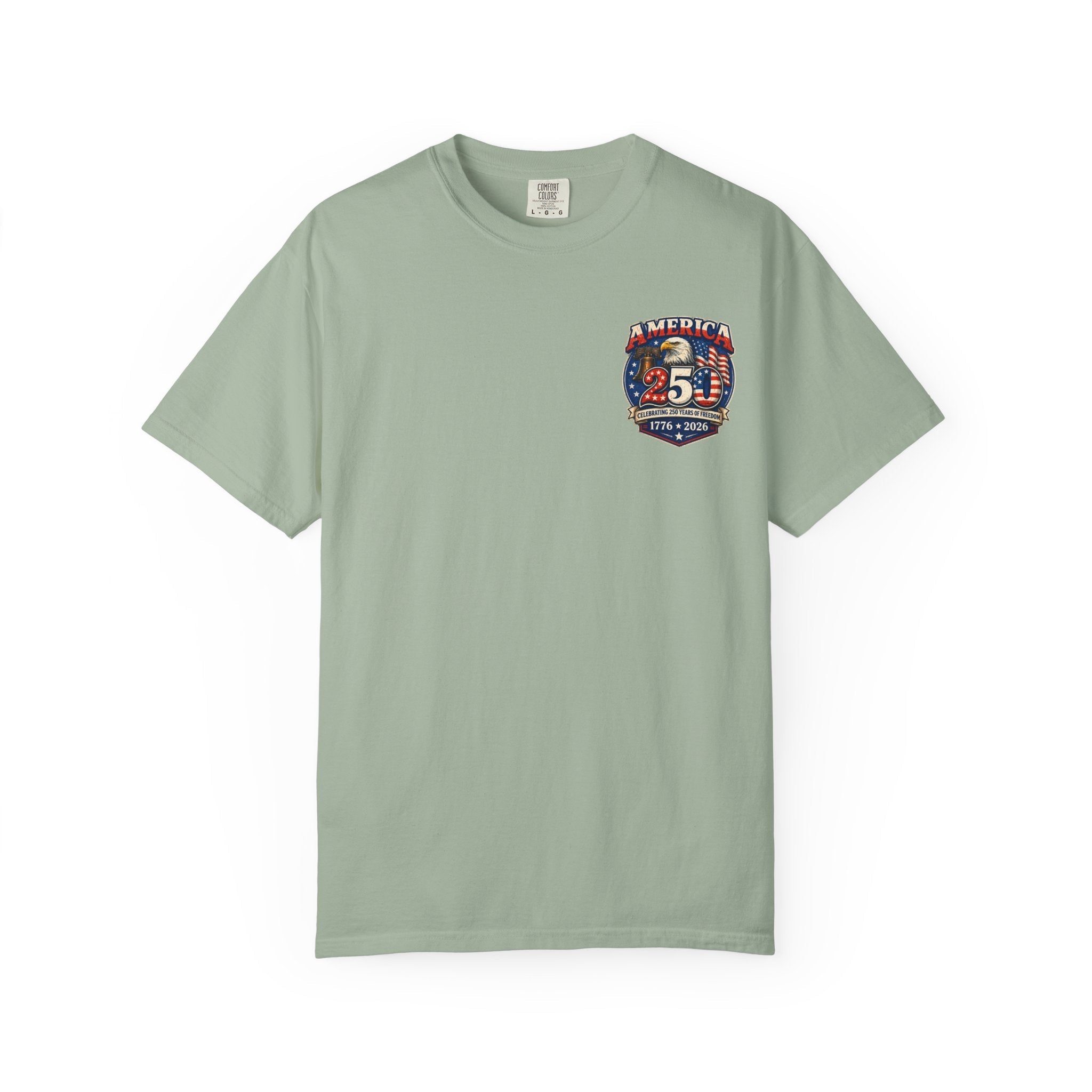America’s 250th Birthday Patriotic T-Shirt - Grace & Grit Boutique