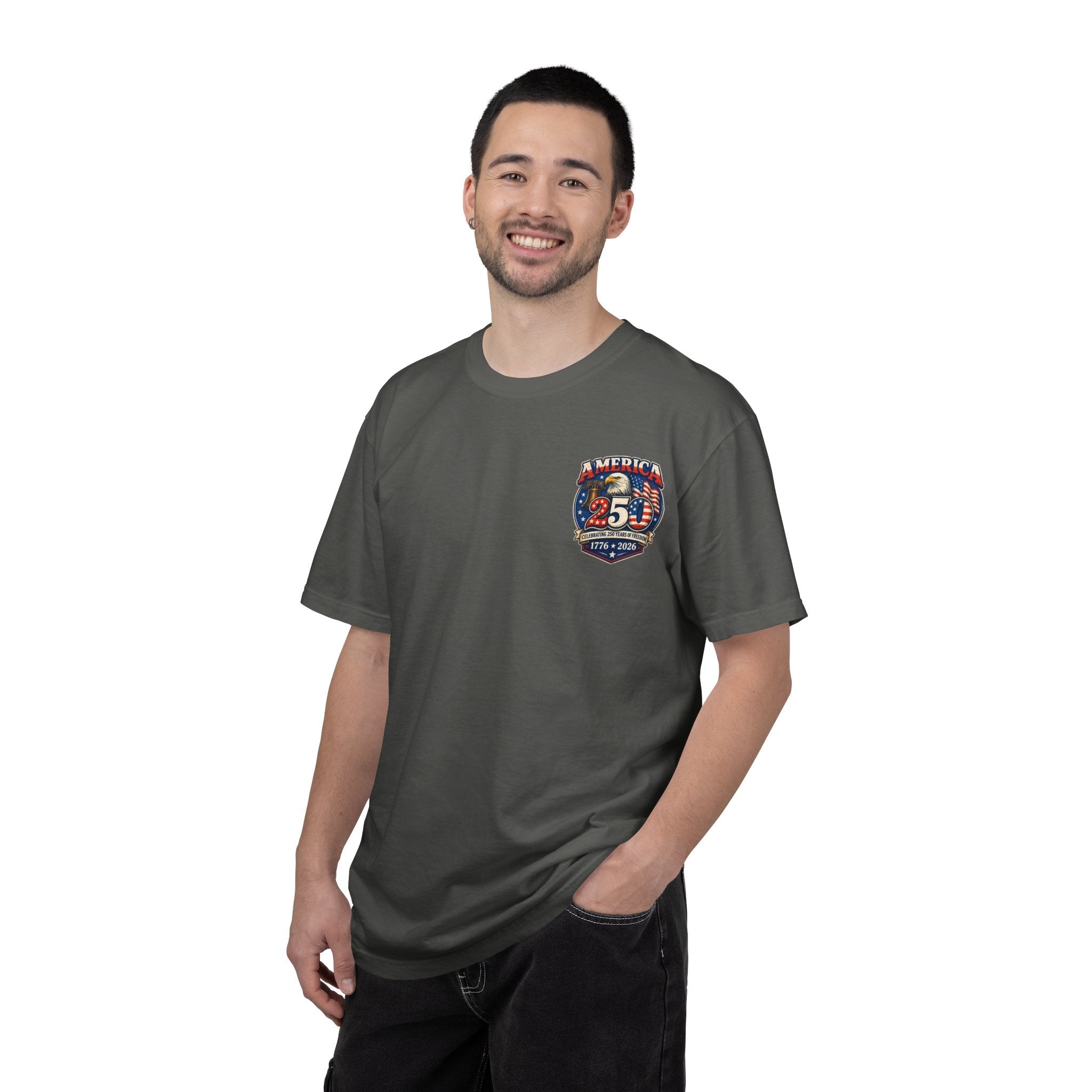 America’s 250th Birthday Patriotic T-Shirt - Grace & Grit Boutique