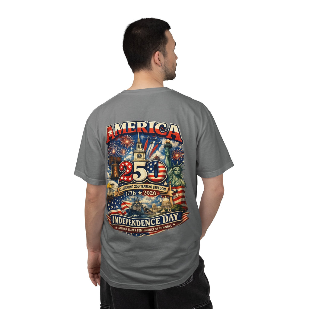 America’s 250th Birthday Patriotic T-Shirt - Grace & Grit Boutique