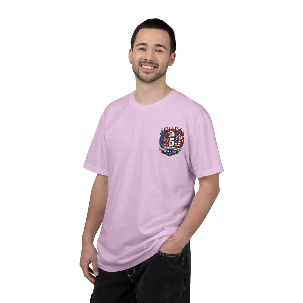 America’s 250th Birthday Patriotic T-Shirt - Grace & Grit Boutique