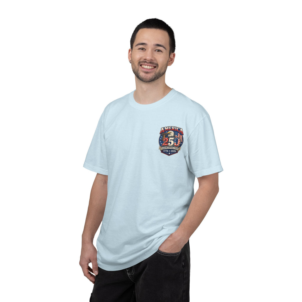America’s 250th Birthday Patriotic T-Shirt - Grace & Grit Boutique