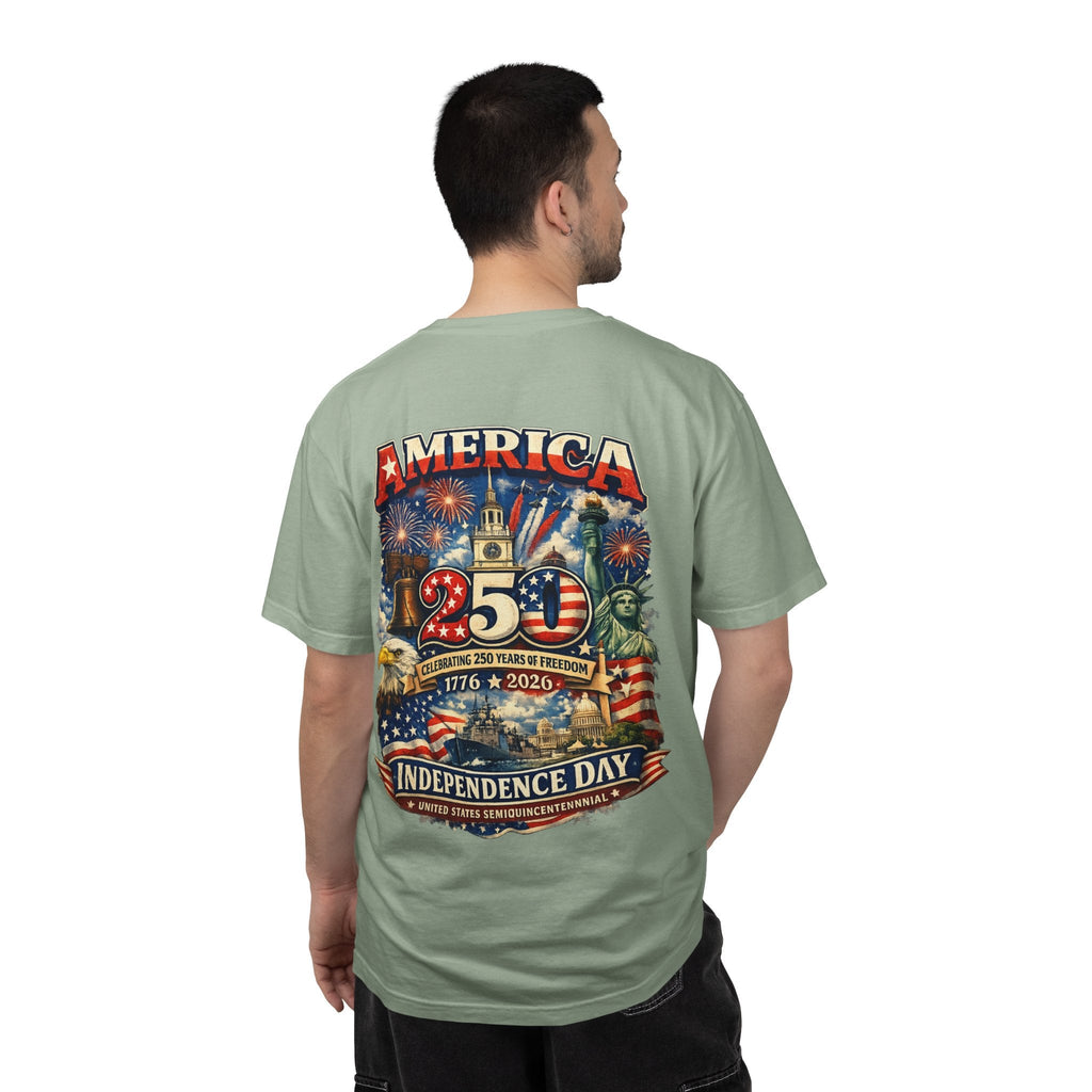 America’s 250th Birthday Patriotic T-Shirt - Grace & Grit Boutique