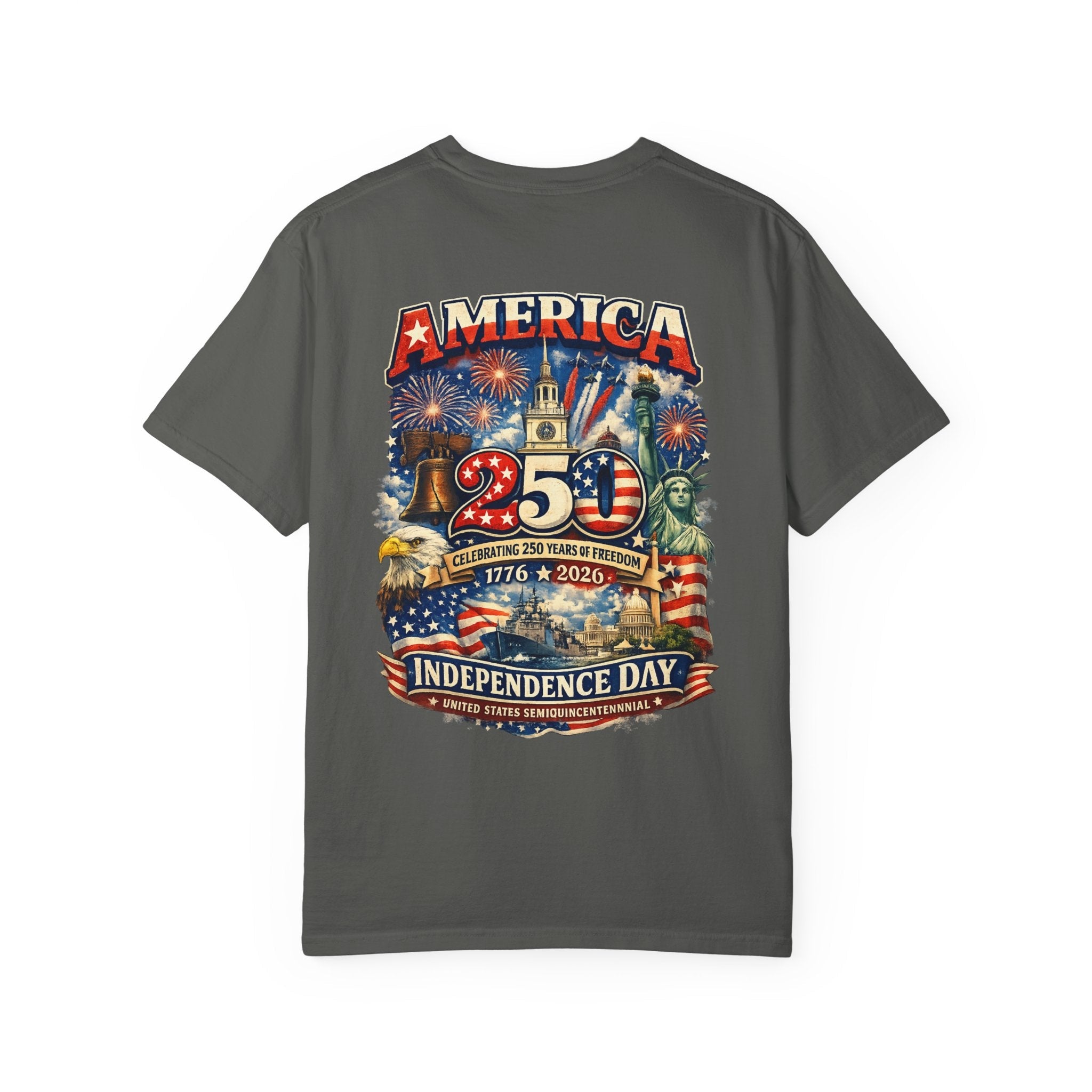 America’s 250th Birthday Patriotic T-Shirt - Grace & Grit Boutique