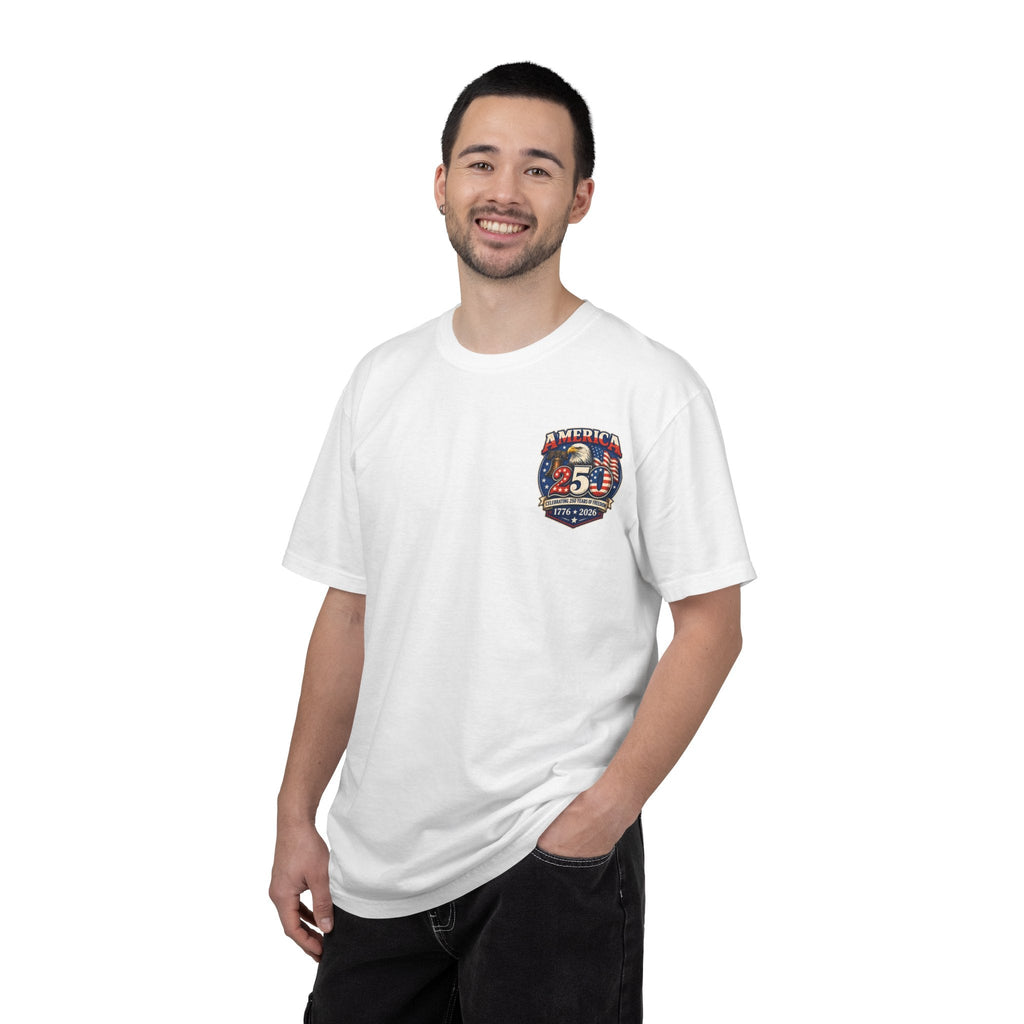 America’s 250th Birthday Patriotic T-Shirt - Grace & Grit Boutique