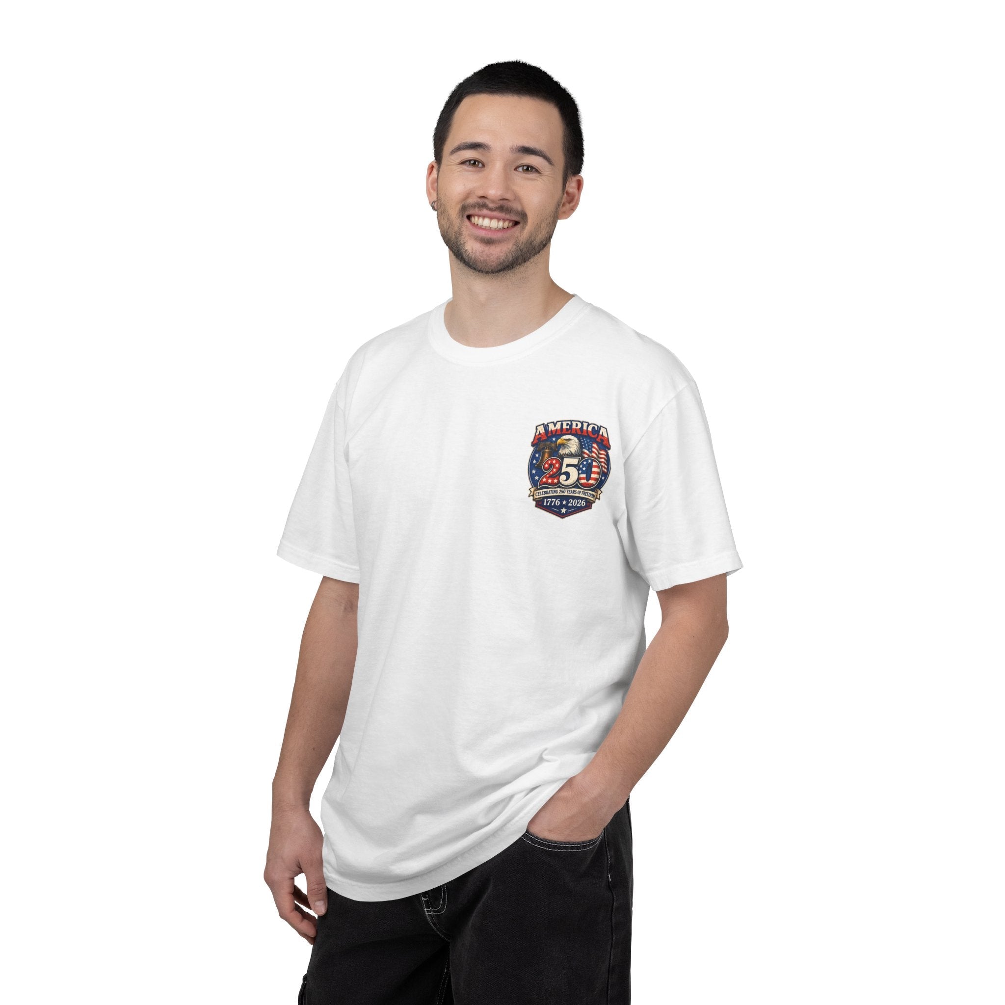 America’s 250th Birthday Patriotic T-Shirt - Grace & Grit Boutique