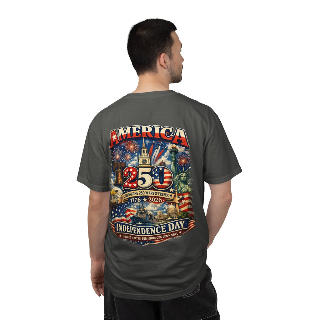 America’s 250th Birthday Patriotic T-Shirt - Grace & Grit Boutique