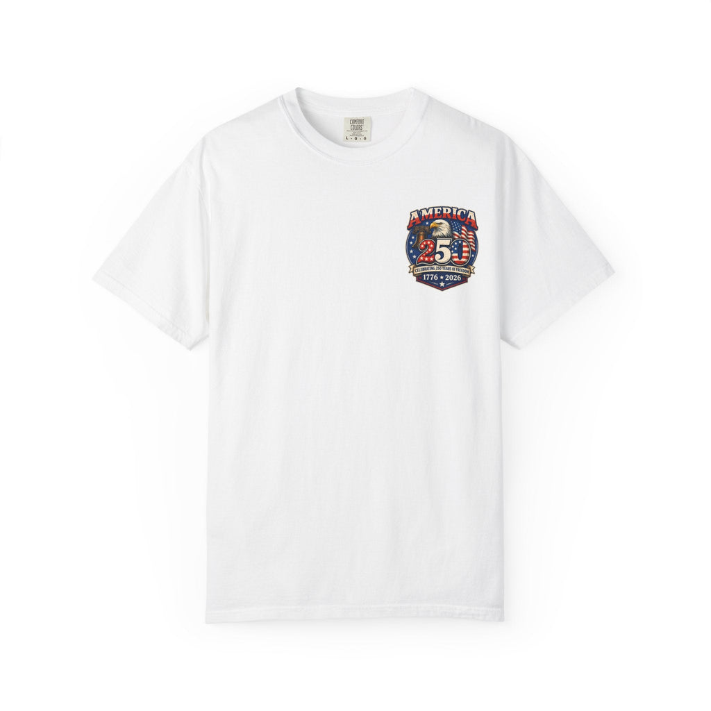 America’s 250th Birthday Patriotic T-Shirt - Grace & Grit Boutique
