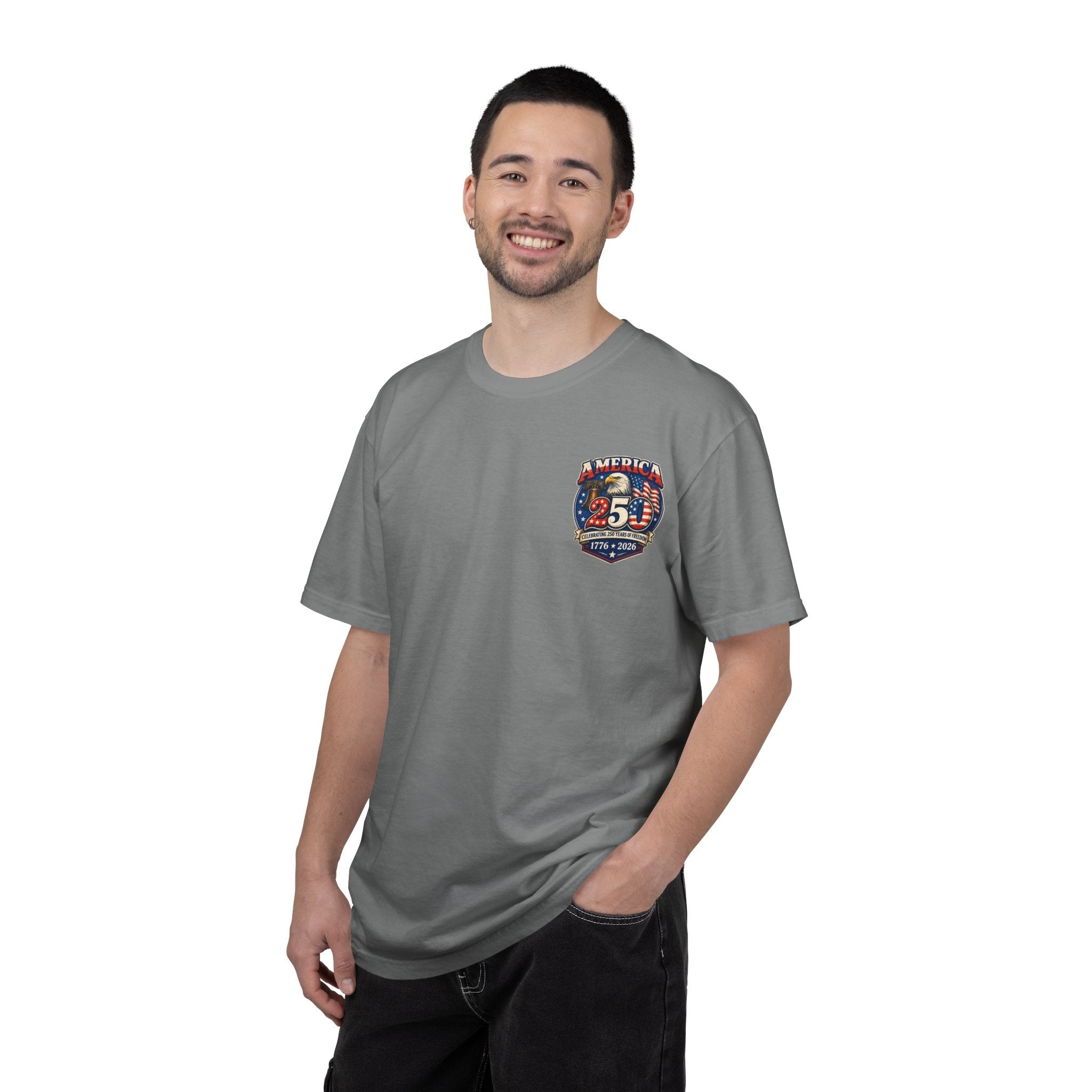 America’s 250th Birthday Patriotic T-Shirt - Grace & Grit Boutique