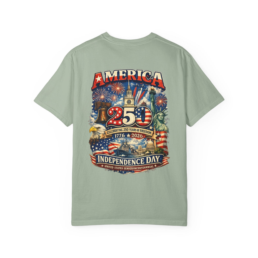 America’s 250th Birthday Patriotic T-Shirt - Grace & Grit Boutique