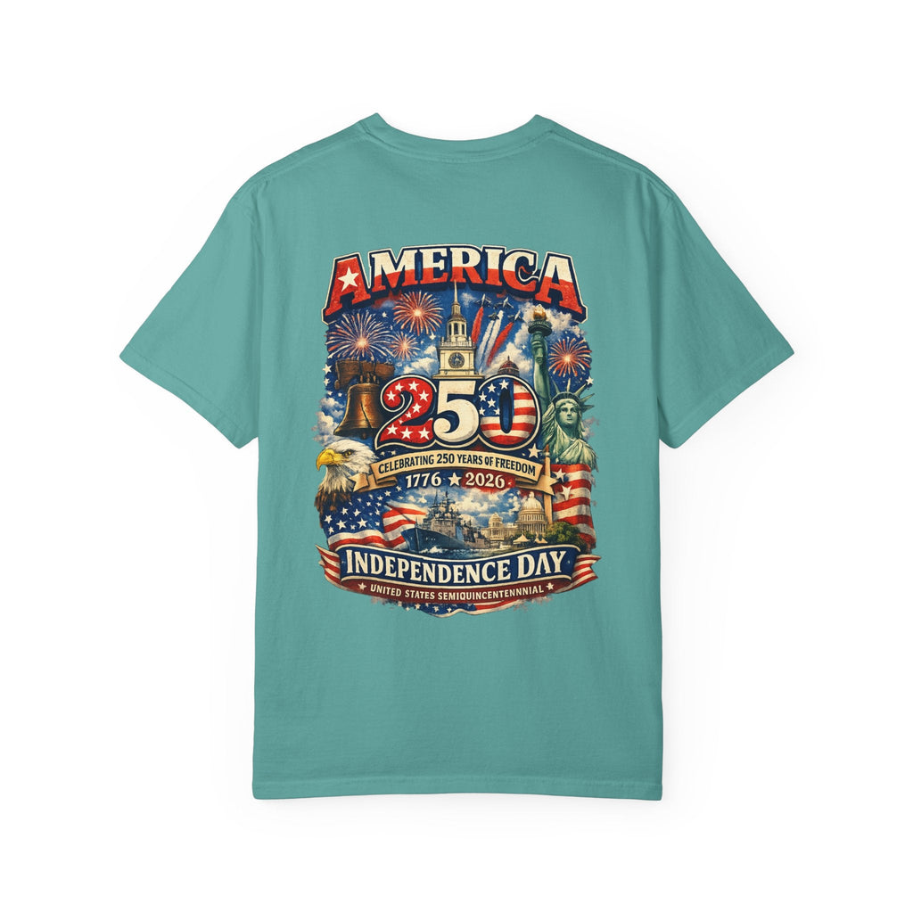 America’s 250th Birthday Patriotic T-Shirt - Grace & Grit Boutique