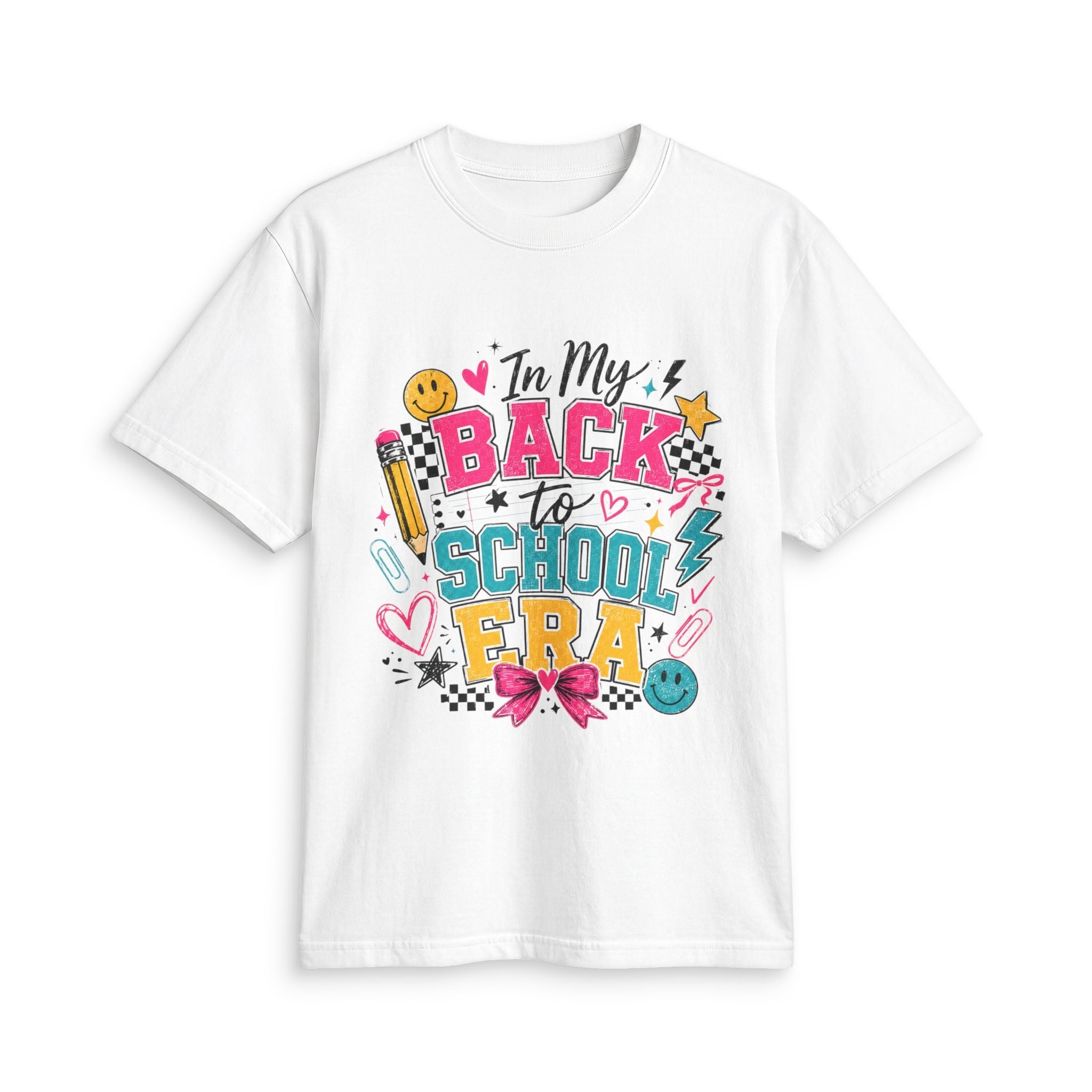 Back to School Era T-Shirt — Retro Student Active Tee - Grace & Grit Boutique