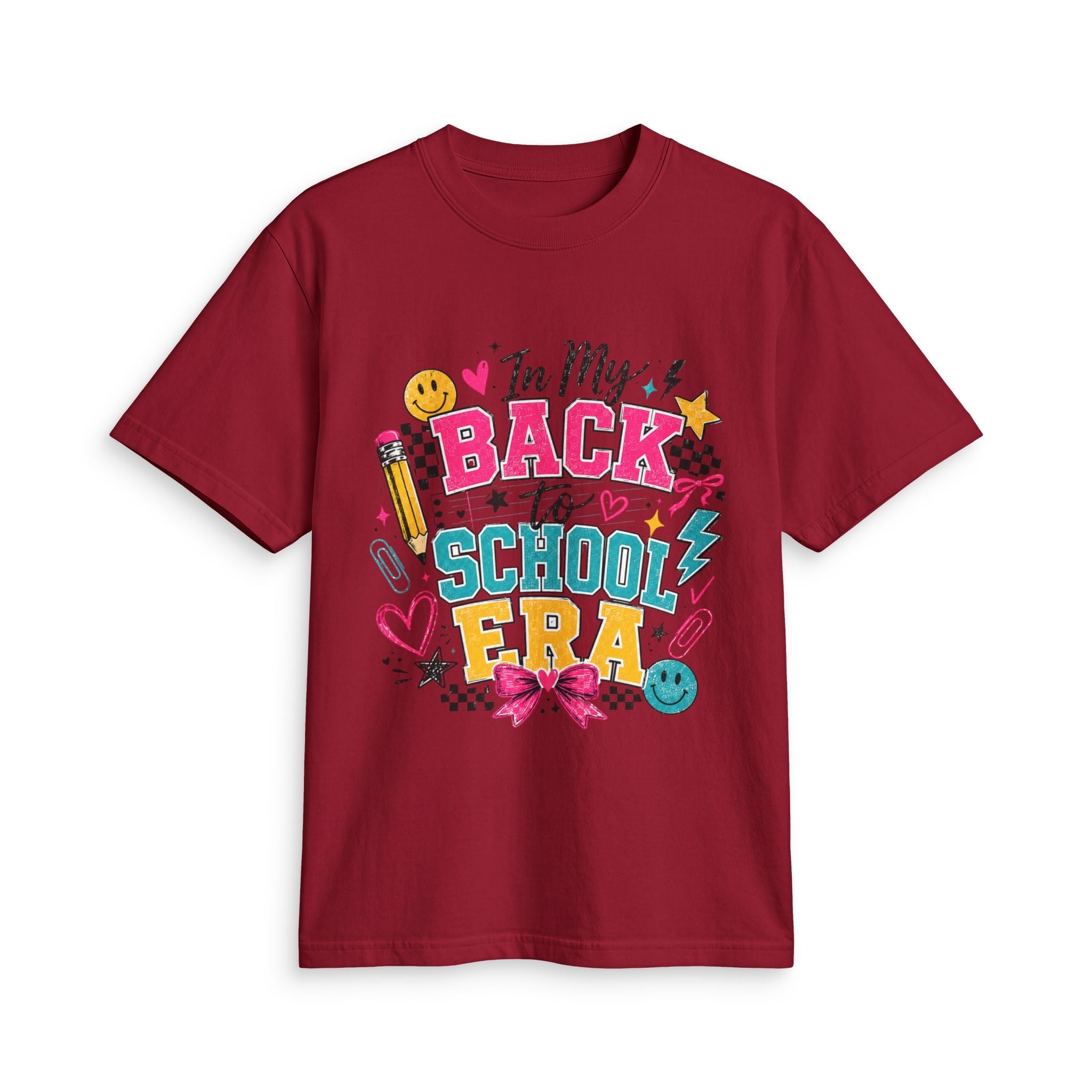 Back to School Era T-Shirt — Retro Student Active Tee - Grace & Grit Boutique