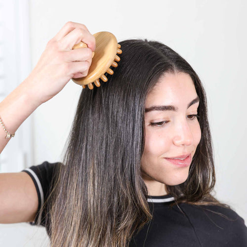 Bamboo Stimulating Scalp Massager by Pretty farm girl