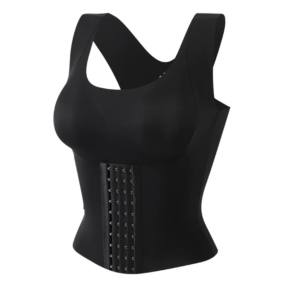 Basic Bae Scoop Neck Shapewear Tank with Removable Paddings - Grace & Grit Boutique