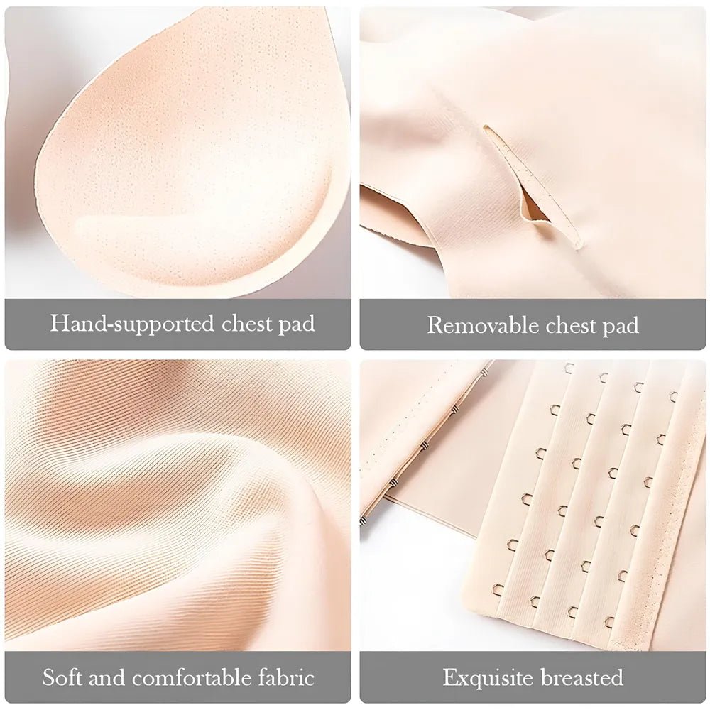 Basic Bae Scoop Neck Shapewear Tank with Removable Paddings - Grace & Grit Boutique