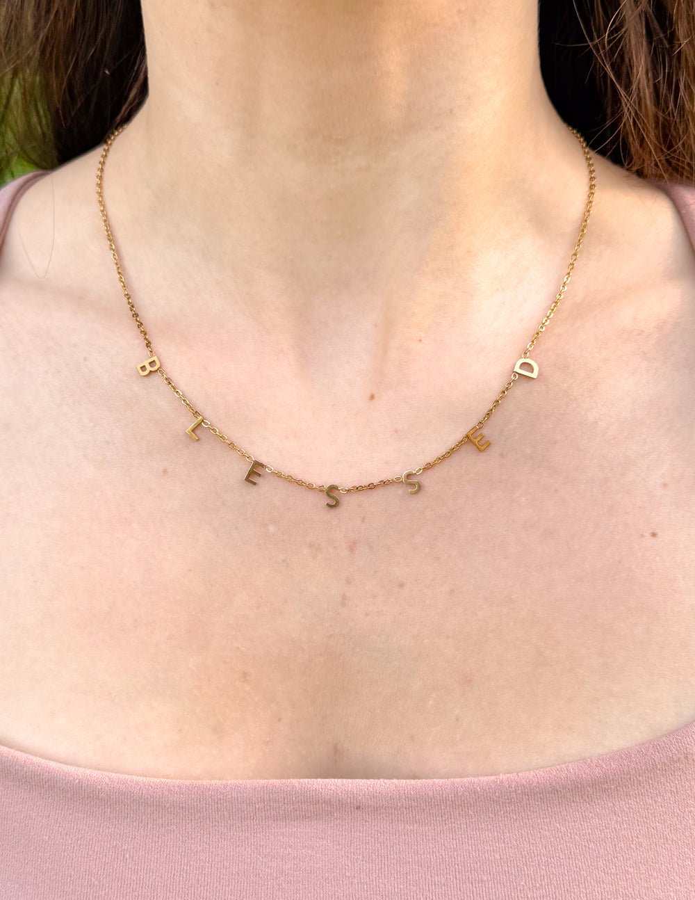 Blessed Dainty Necklace - Grace & Grit Boutique