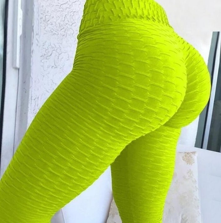 Booty Lifting Anti Cellulite Scrunch Leggings Without Pocket - Grace & Grit Boutique