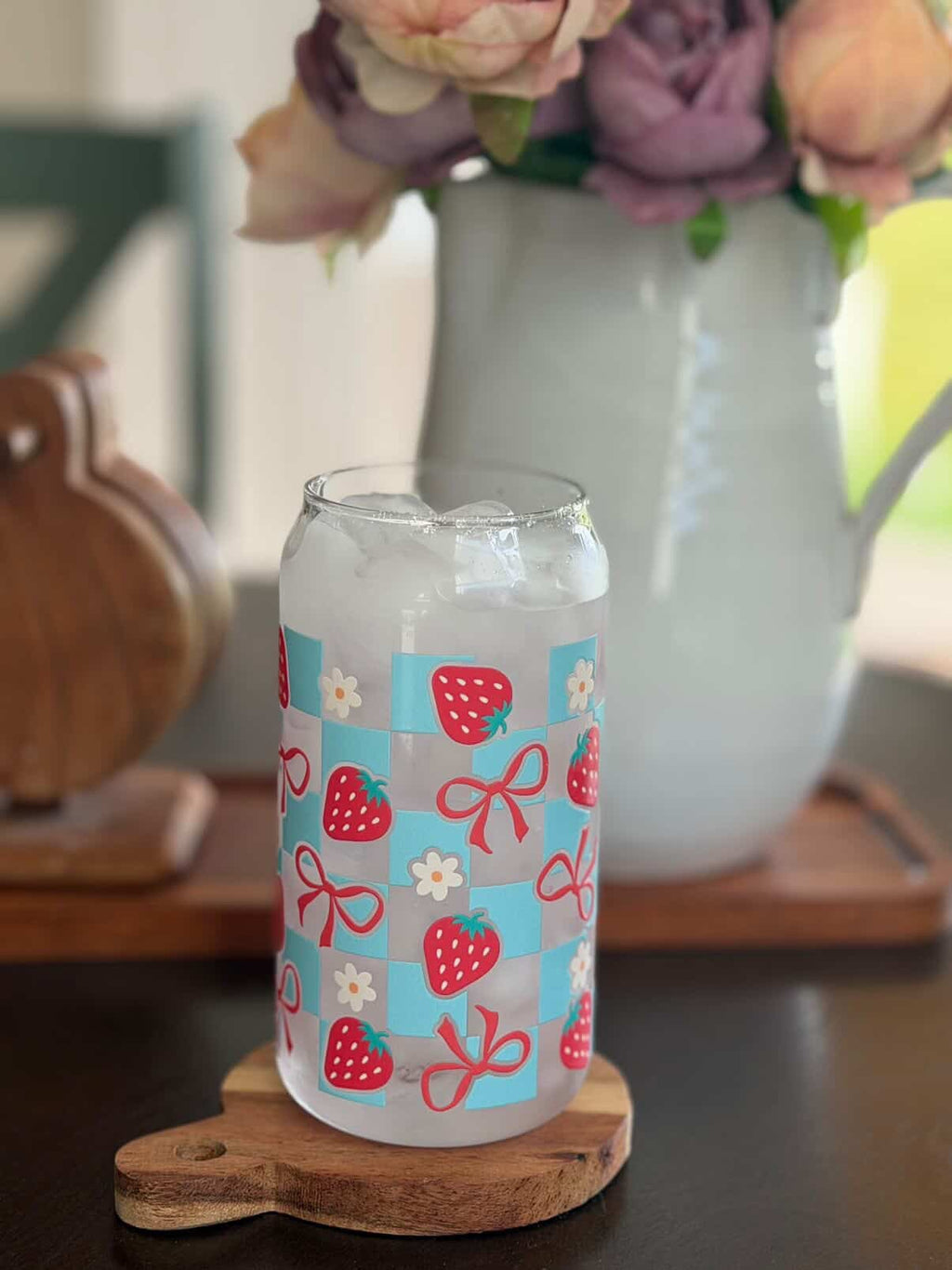 Checks & Strawberries - Grace & Grit Boutique
