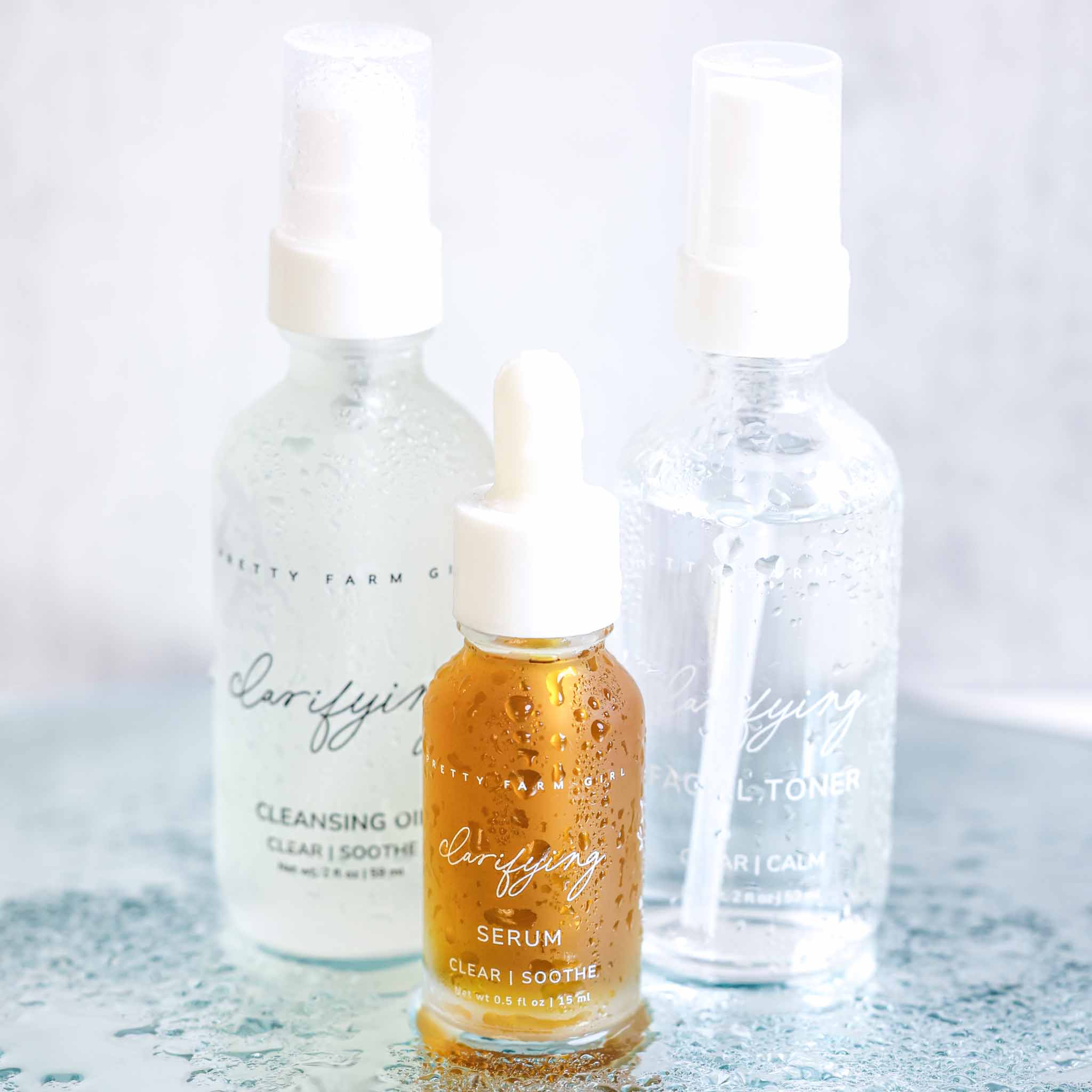 Clarifying Kit for Acne Prone Skin - Grace & Grit Boutique