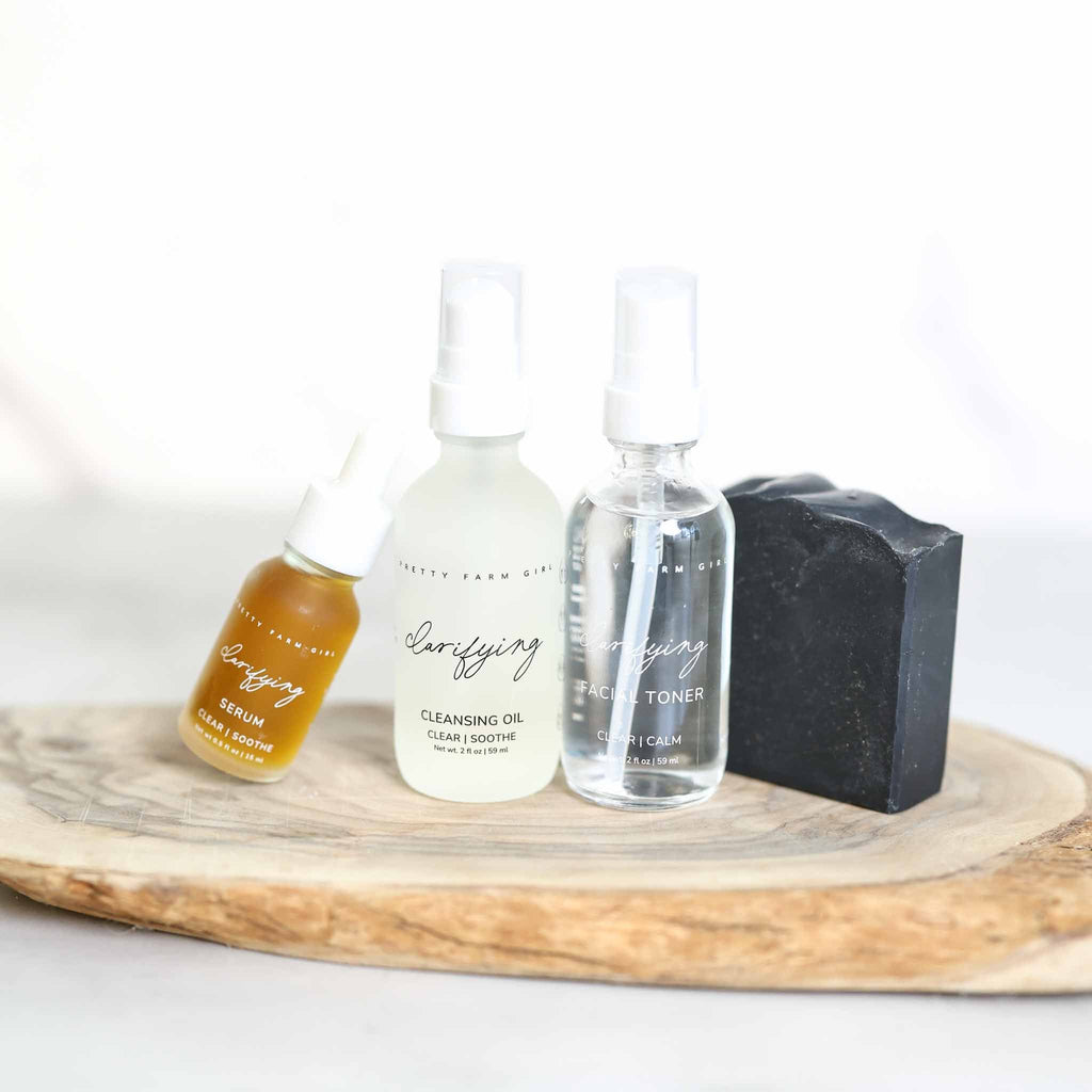 Clarifying Kit for Acne Prone Skin - Grace & Grit Boutique