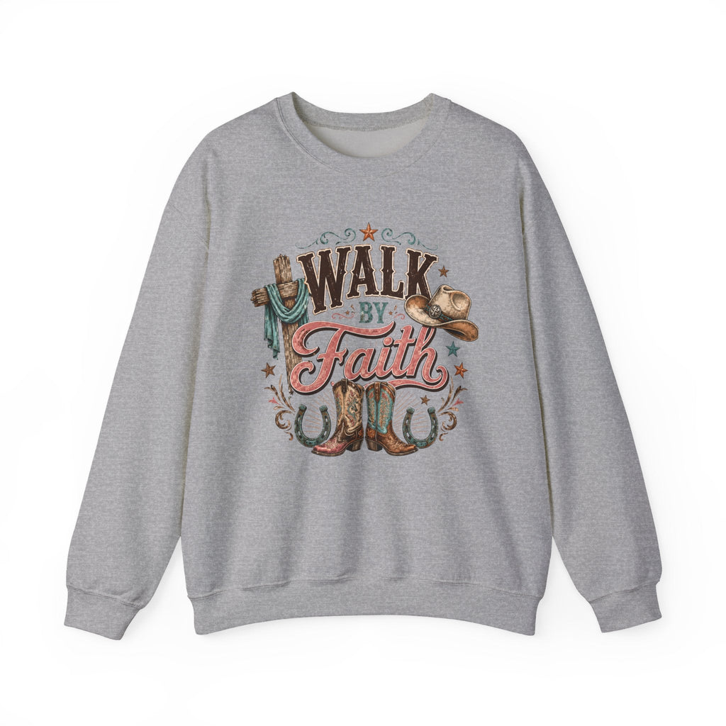 Cozy Mama Cowboy Boots and Hat Sweatshirt - Grace & Grit Boutique