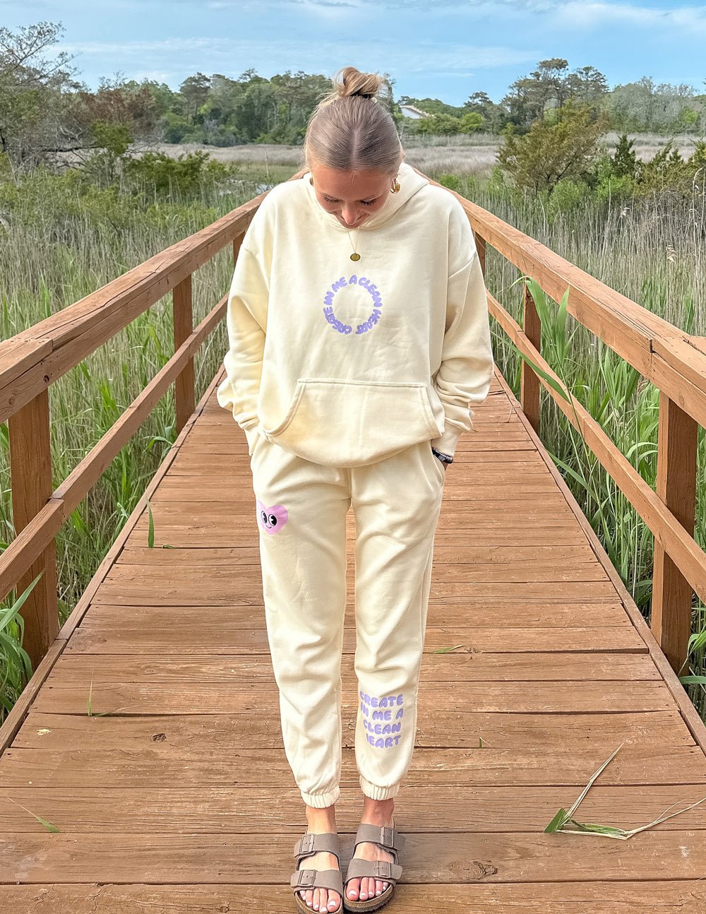 Create in Me a Clean Heart Unisex Sweatpant - Grace & Grit Boutique