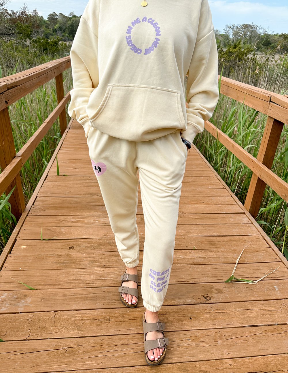 Create in Me a Clean Heart Unisex Sweatpant - Grace & Grit Boutique