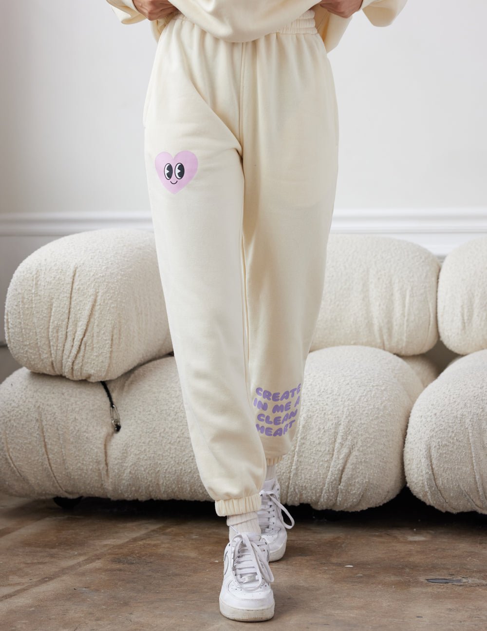 Create in Me a Clean Heart Unisex Sweatpant - Grace & Grit Boutique