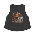 Crop Top — Red White & Moody Highland Cow Graphic - Grace & Grit Boutique
