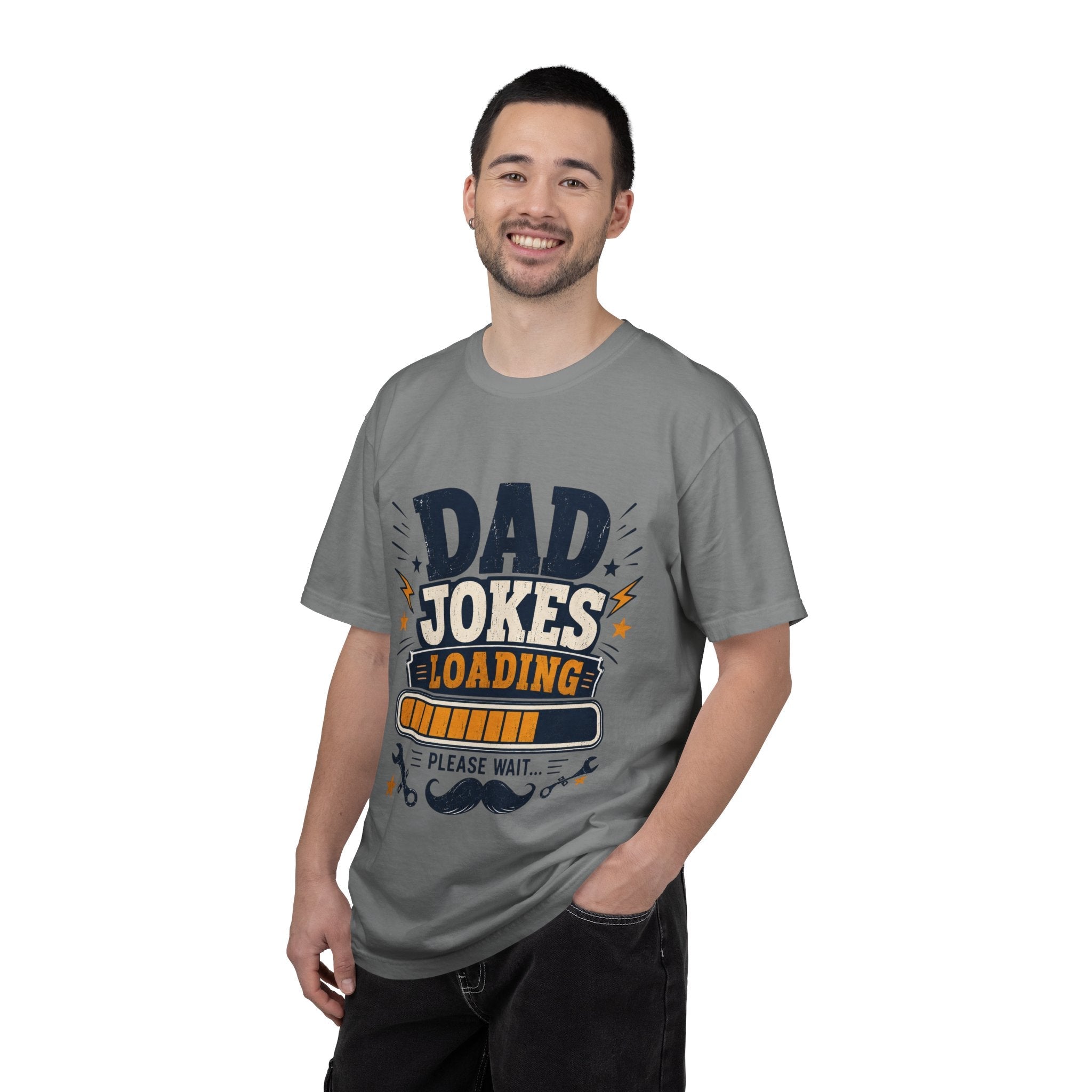 Dad Jokes Loading T-Shirt — Funny Father’s Day/New Dad Gift - Grace & Grit Boutique