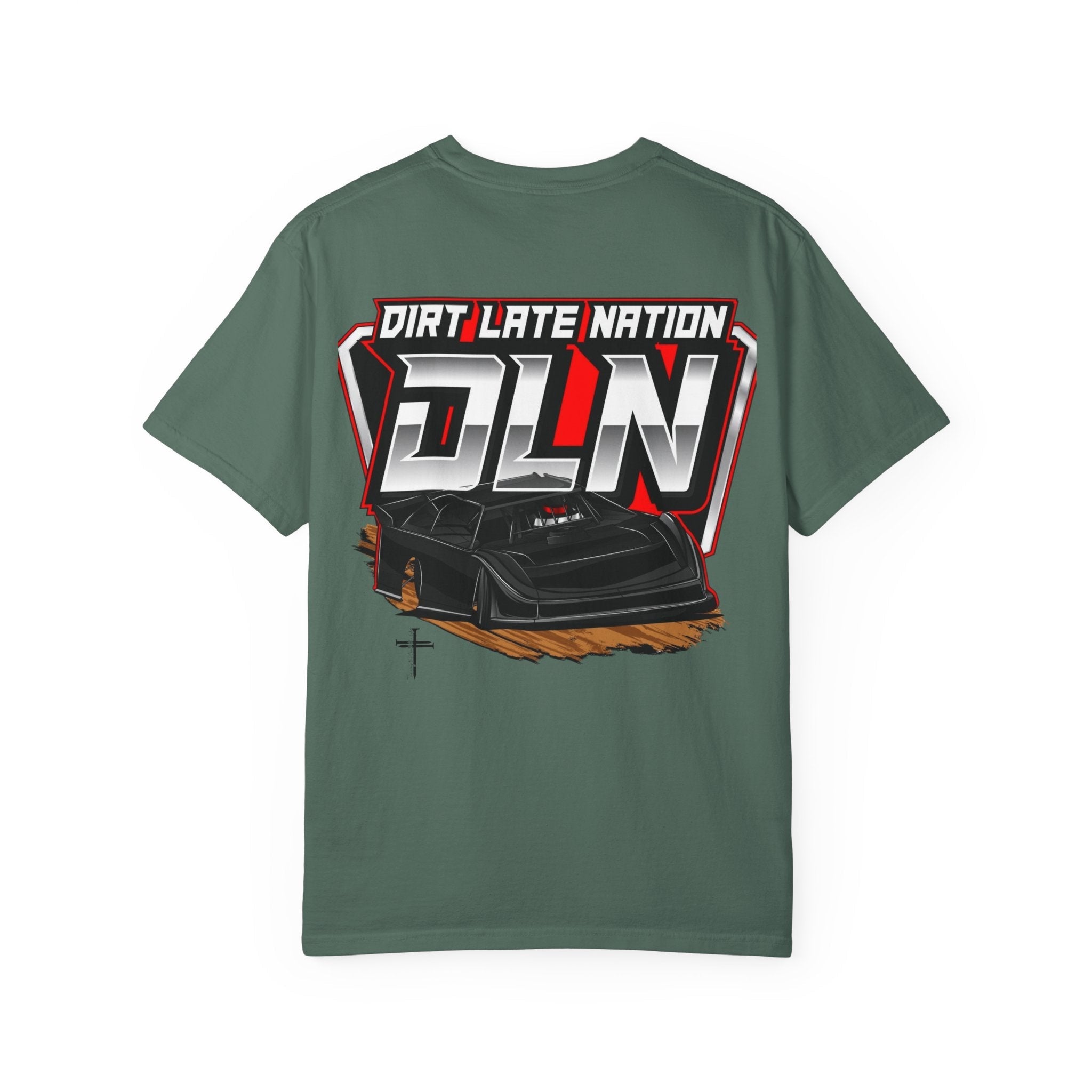 DLN Dirt Late Nation Racing T-Shirt — Dirt Late Model Race Car Tee - Grace & Grit Boutique