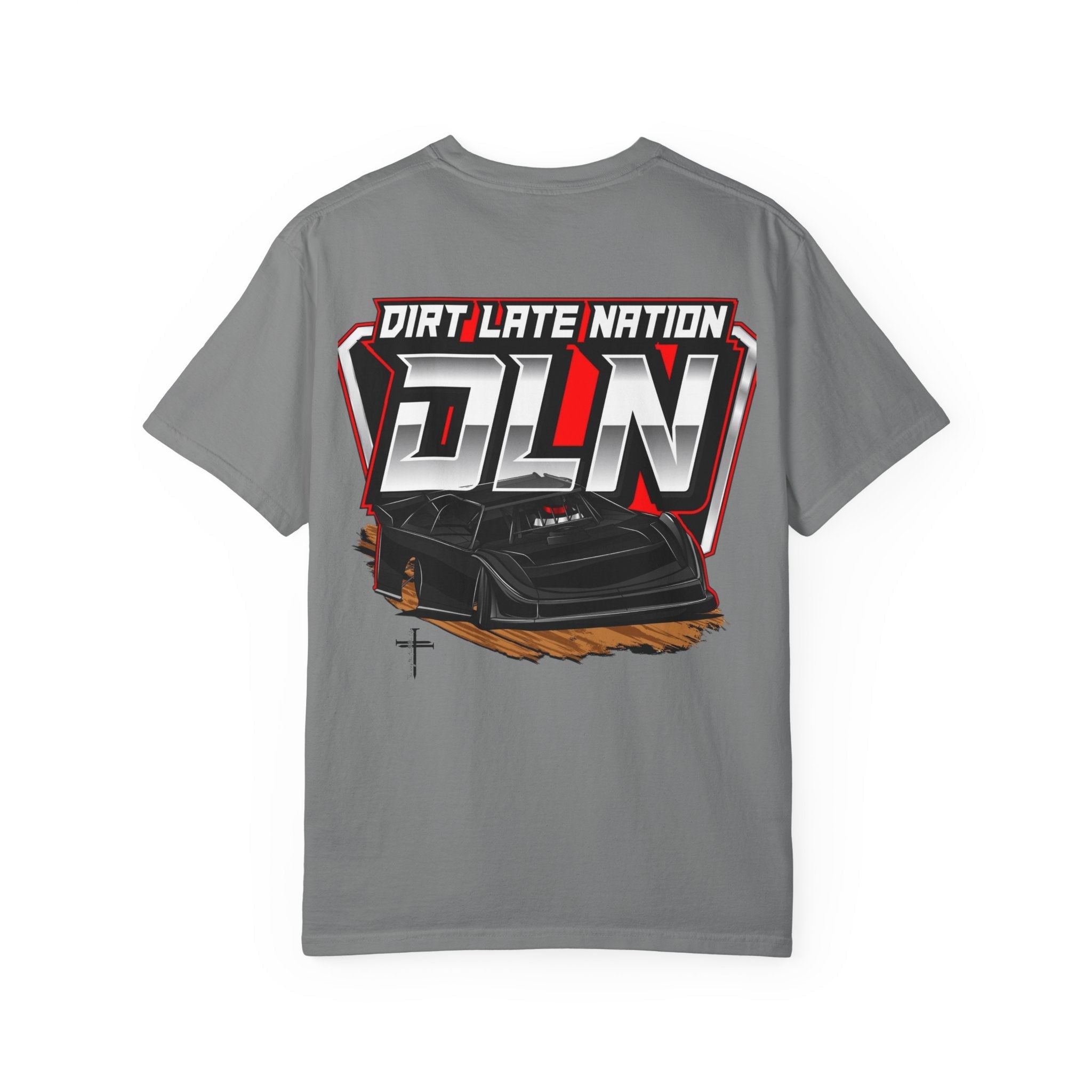 DLN Dirt Late Nation Racing T-Shirt — Dirt Late Model Race Car Tee - Grace & Grit Boutique