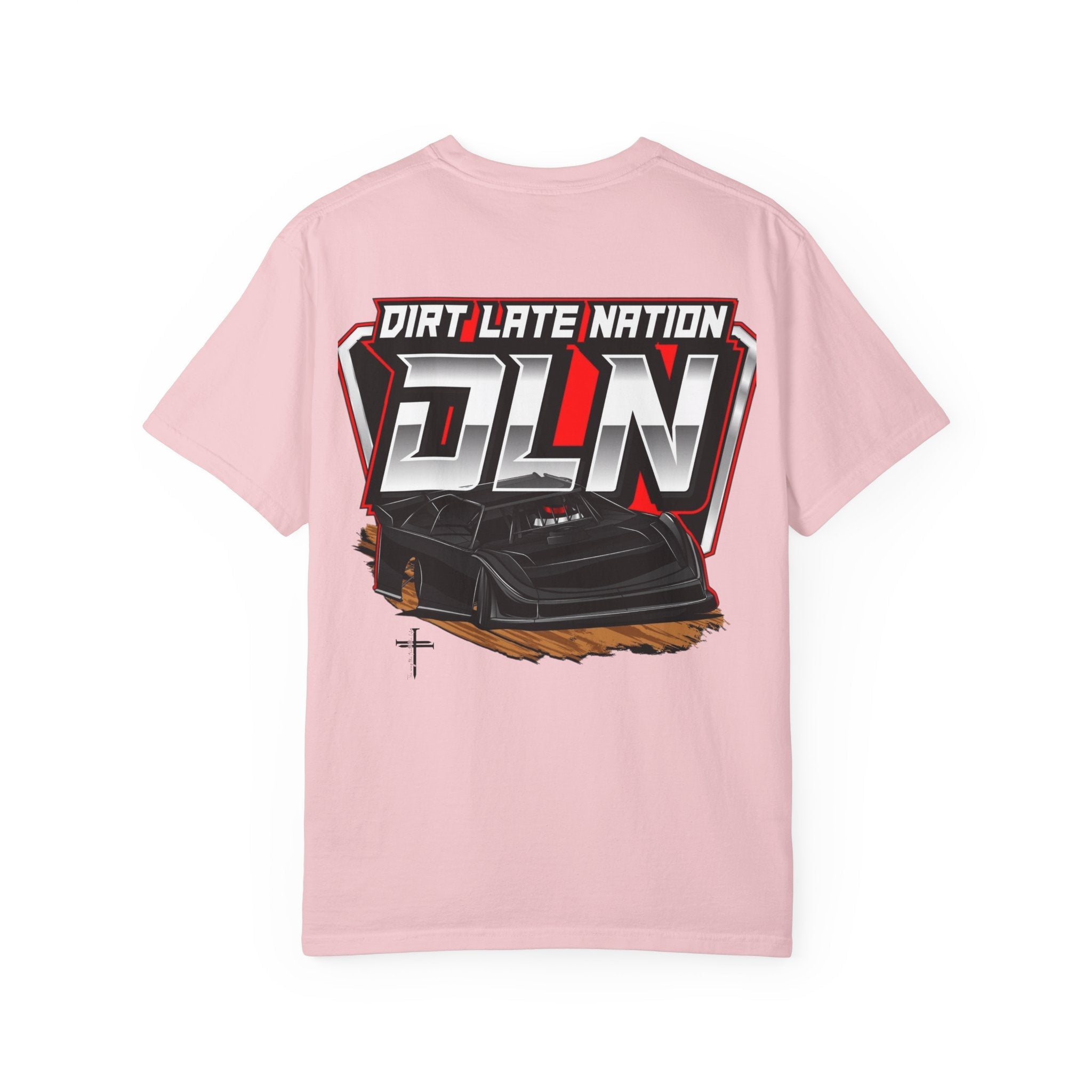 DLN Dirt Late Nation Racing T-Shirt — Dirt Late Model Race Car Tee - Grace & Grit Boutique