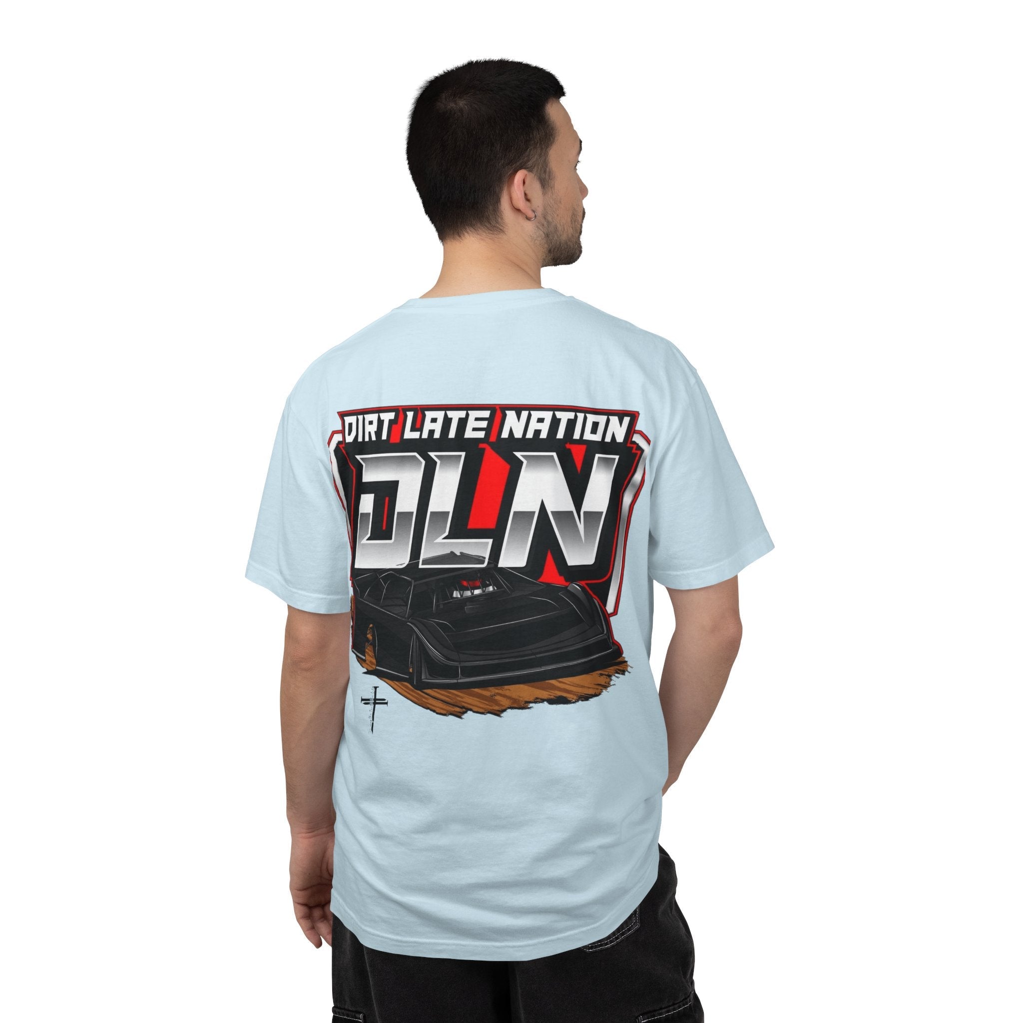 DLN Dirt Late Nation Racing T-Shirt — Dirt Late Model Race Car Tee - Grace & Grit Boutique
