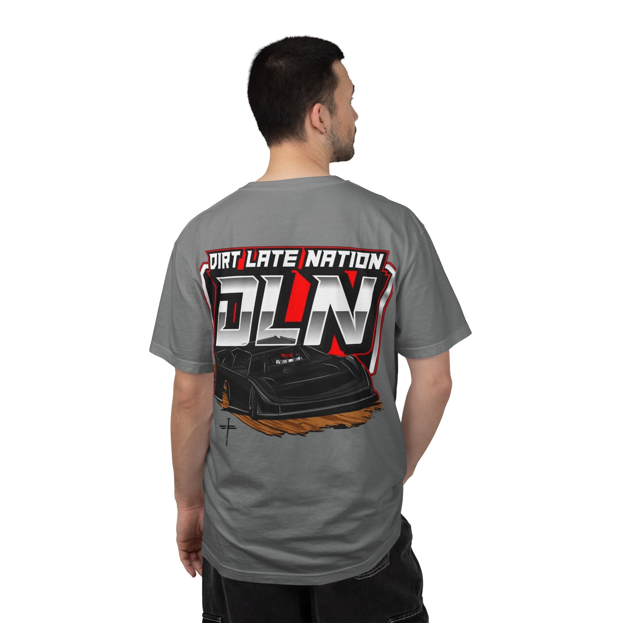 DLN Dirt Late Nation Racing T-Shirt — Dirt Late Model Race Car Tee - Grace & Grit Boutique