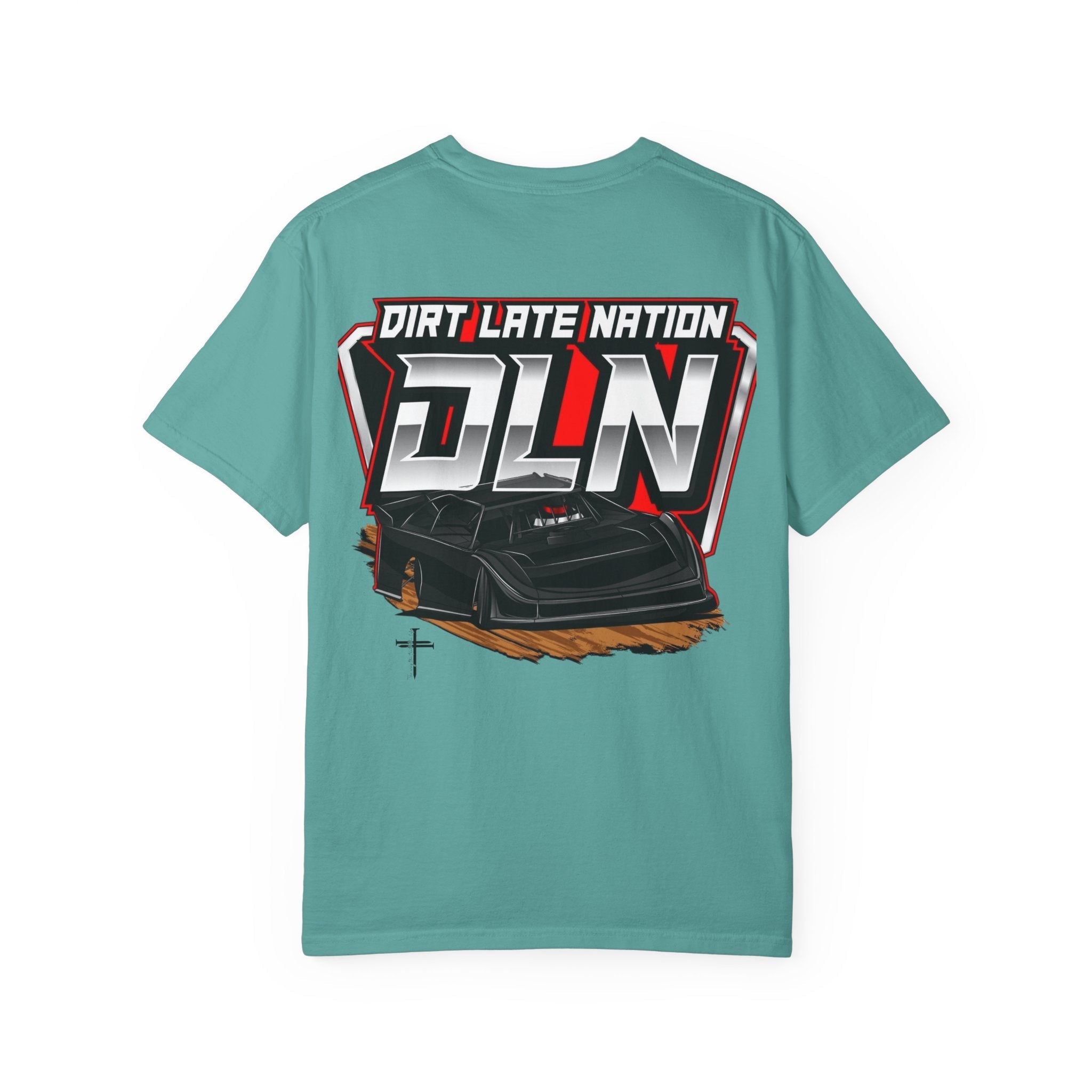 DLN Dirt Late Nation Racing T-Shirt — Dirt Late Model Race Car Tee - Grace & Grit Boutique