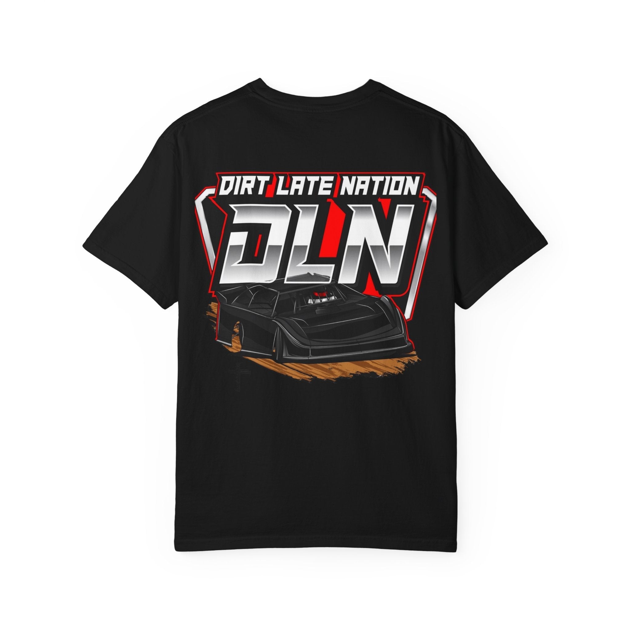 DLN Dirt Late Nation Racing T-Shirt — Dirt Late Model Race Car Tee - Grace & Grit Boutique