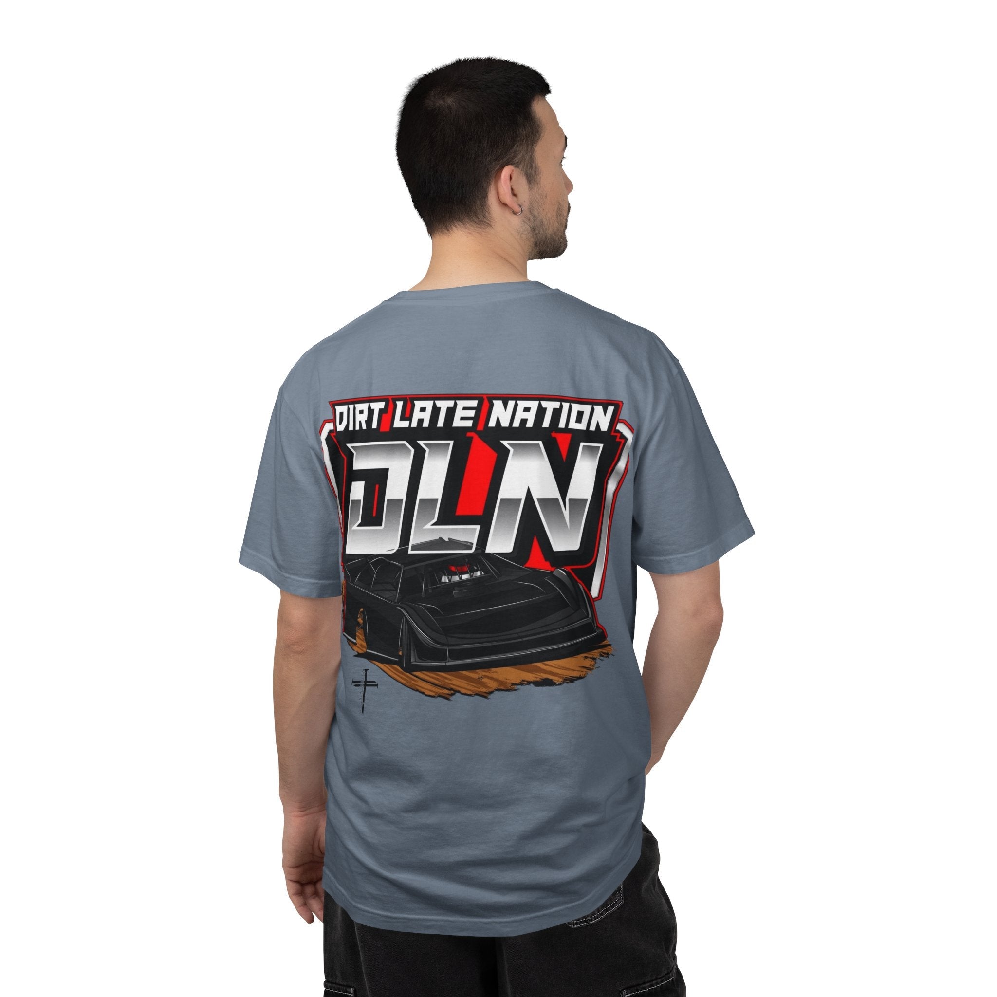 DLN Dirt Late Nation Racing T-Shirt — Dirt Late Model Race Car Tee - Grace & Grit Boutique