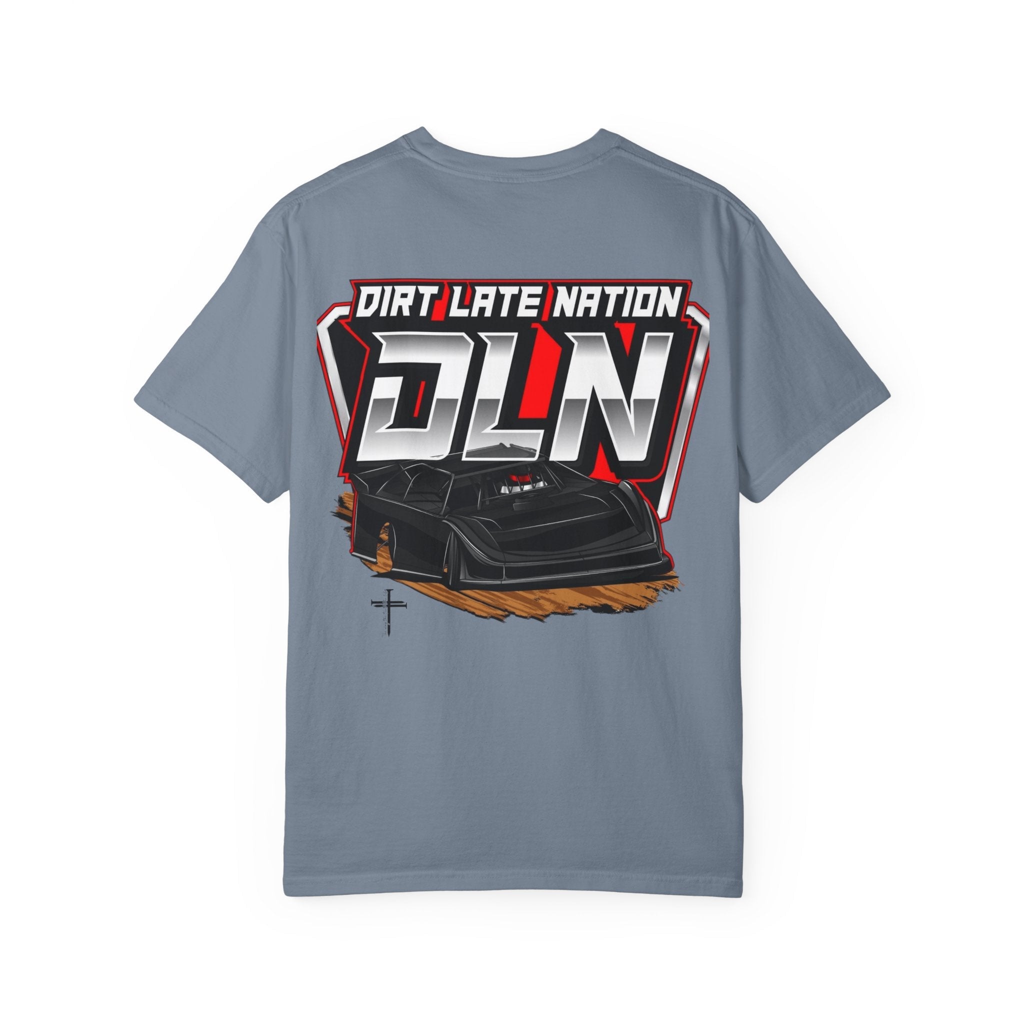 DLN Dirt Late Nation Racing T-Shirt — Dirt Late Model Race Car Tee - Grace & Grit Boutique