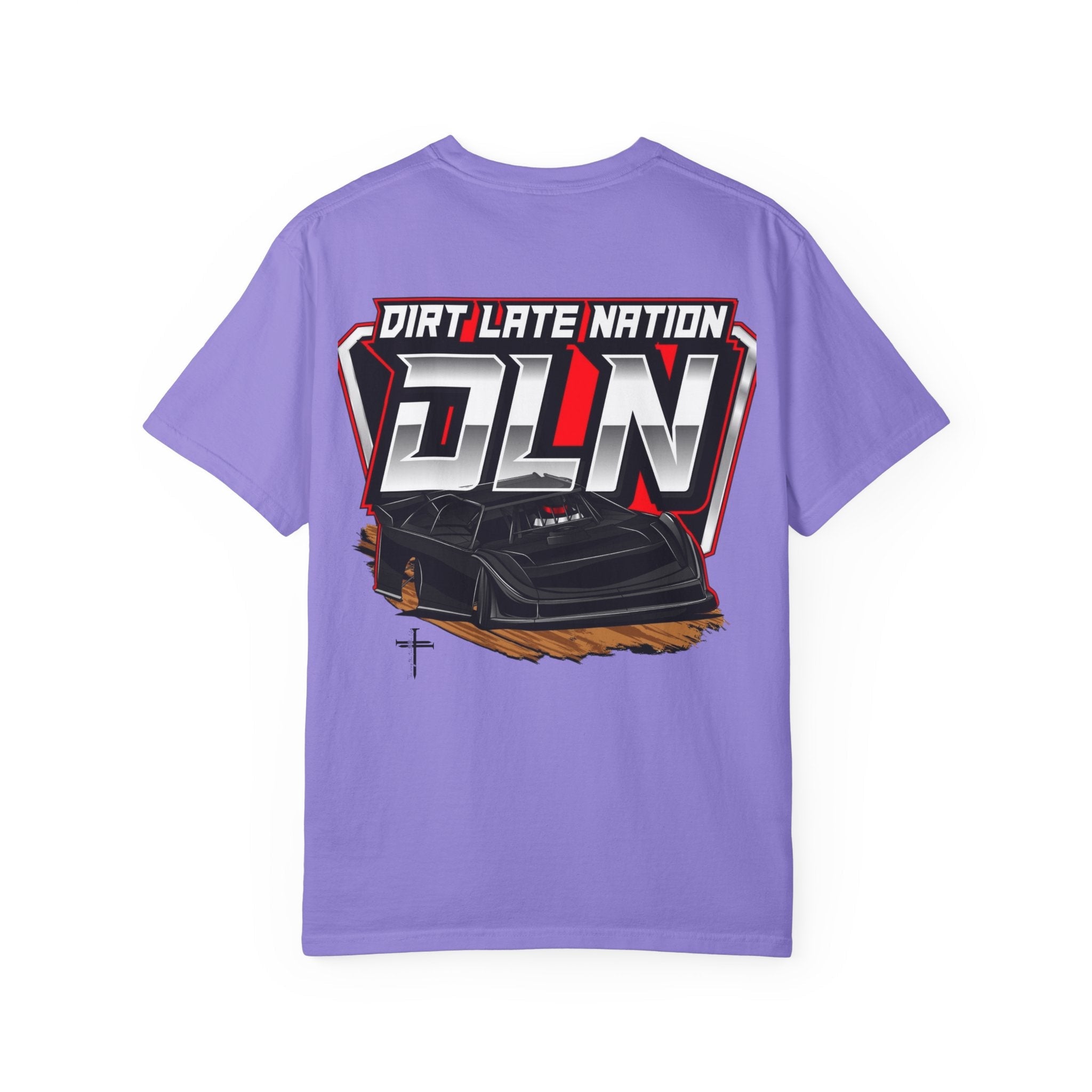 DLN Dirt Late Nation Racing T-Shirt — Dirt Late Model Race Car Tee - Grace & Grit Boutique