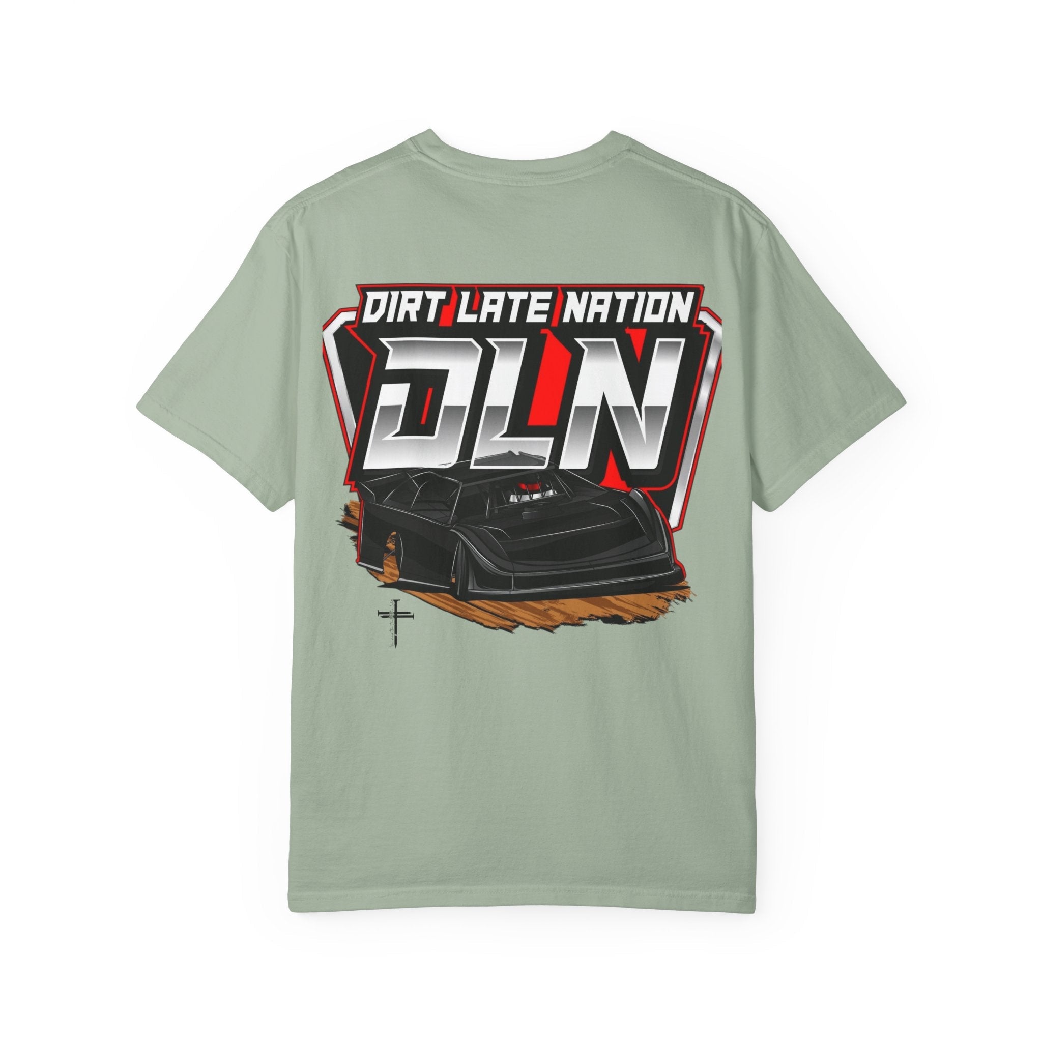 DLN Dirt Late Nation Racing T-Shirt — Dirt Late Model Race Car Tee - Grace & Grit Boutique
