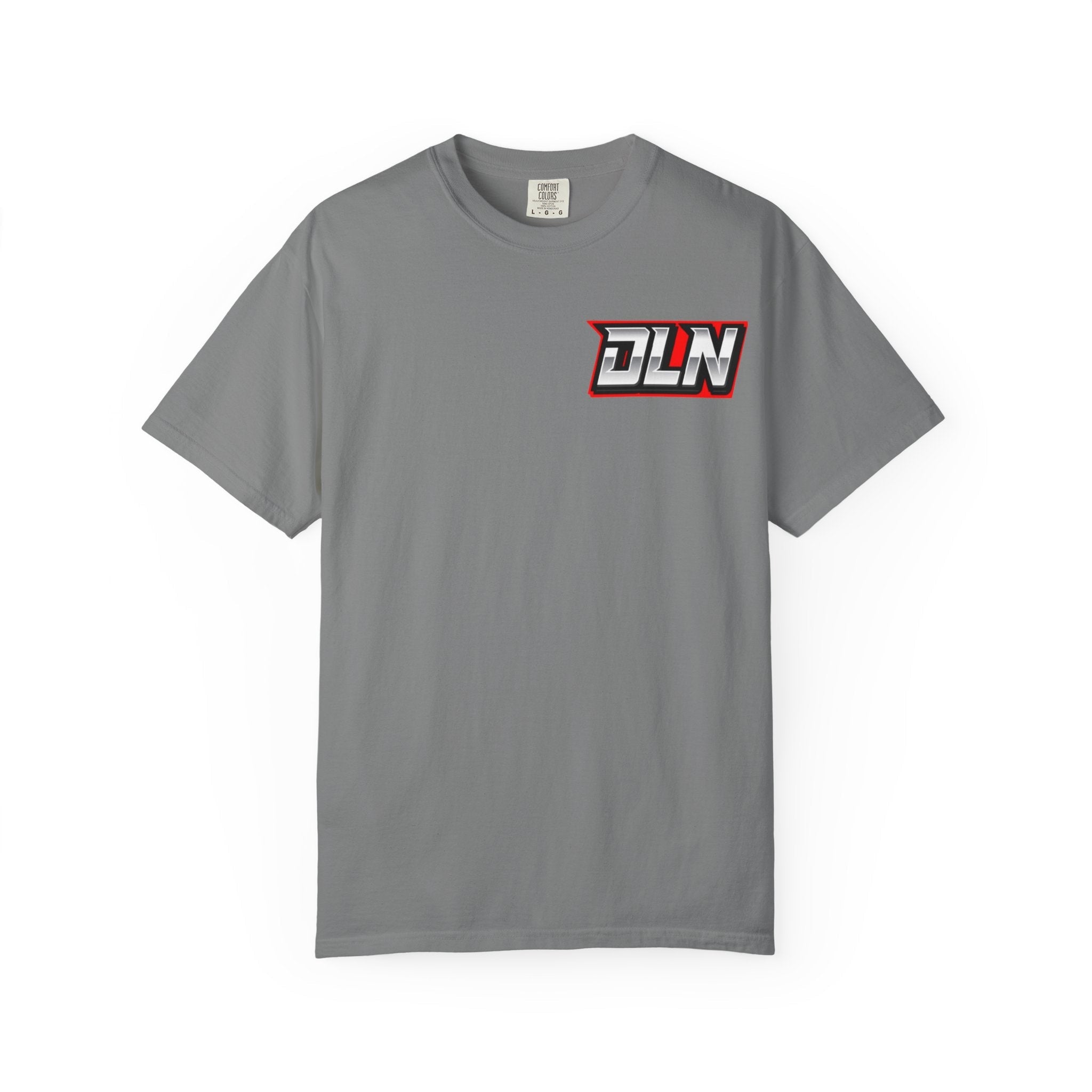 DLN Dirt Late Nation Racing T-Shirt — Dirt Late Model Race Car Tee by Printify