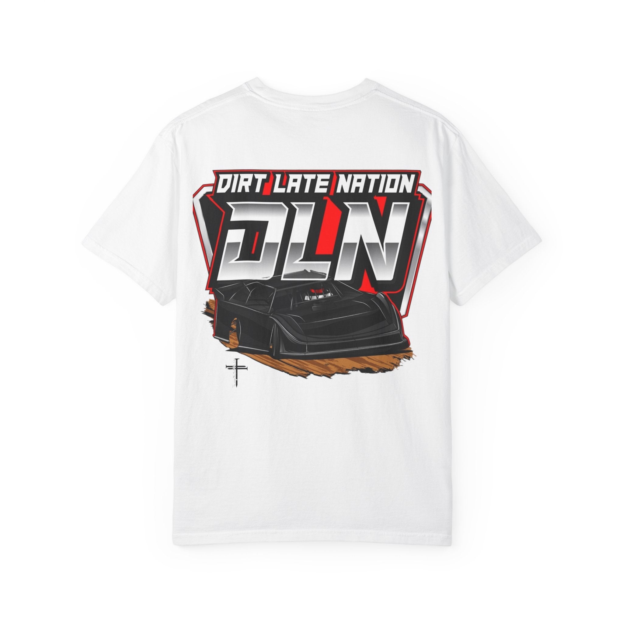 DLN Dirt Late Nation Racing T-Shirt — Dirt Late Model Race Car Tee - Grace & Grit Boutique