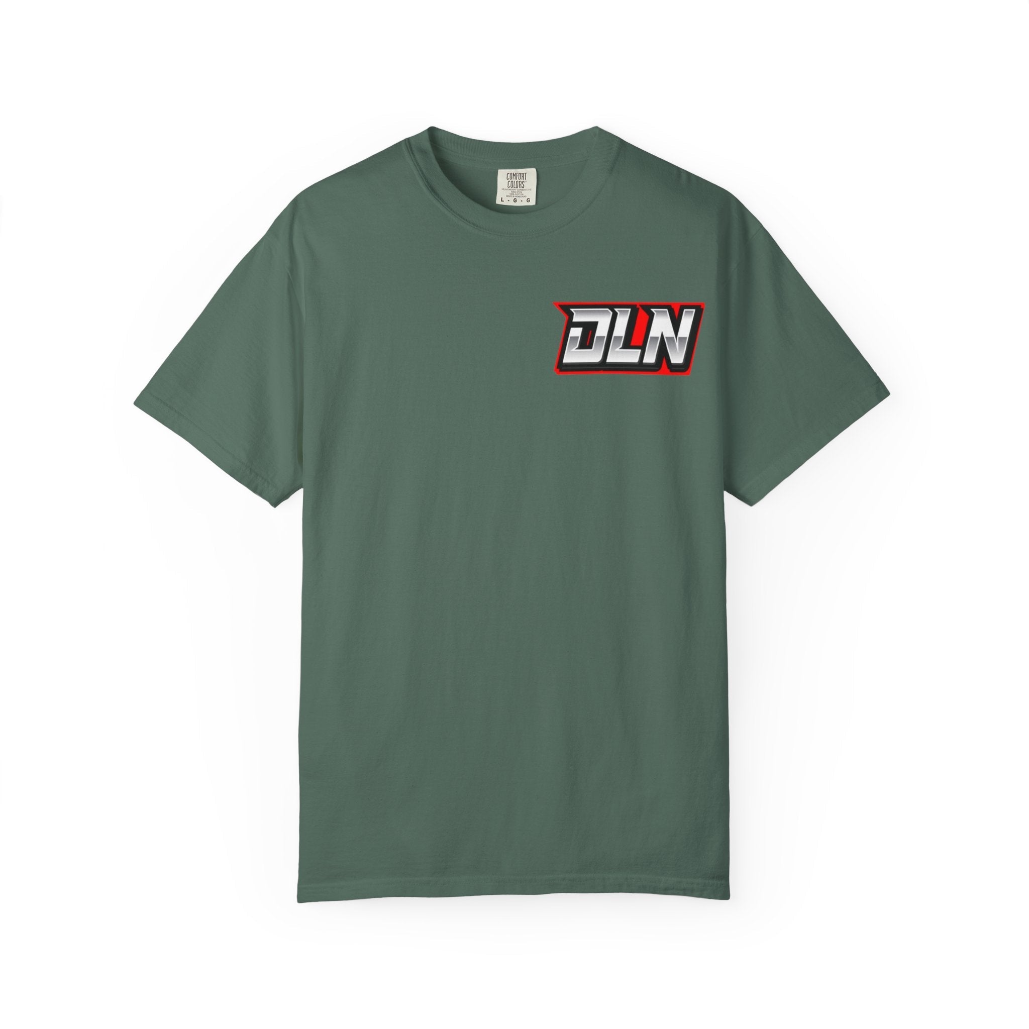 DLN Dirt Late Nation Racing T-Shirt — Dirt Late Model Race Car Tee by Printify
